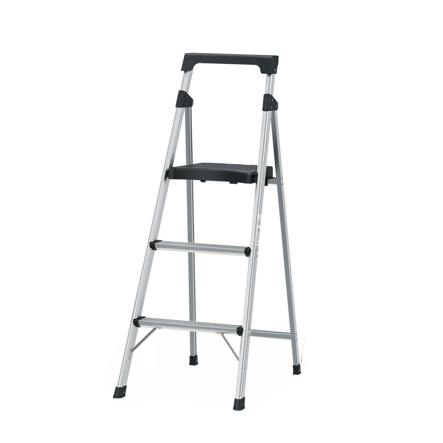 16764 / ESTU-3A TRUPER Escalera tubular plegable, 3 peldaños