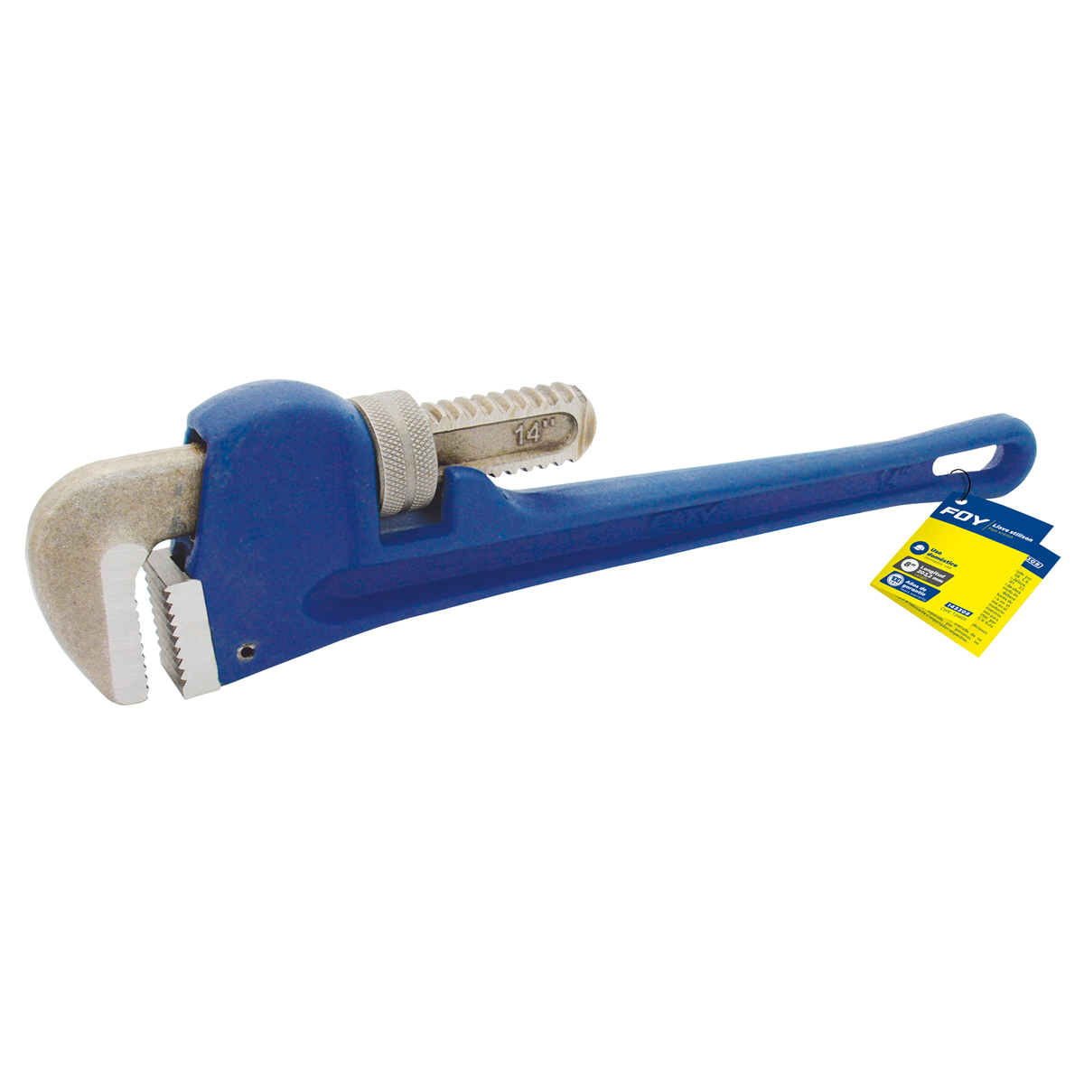Llave stillson de hierro maleable de 8" Foy
