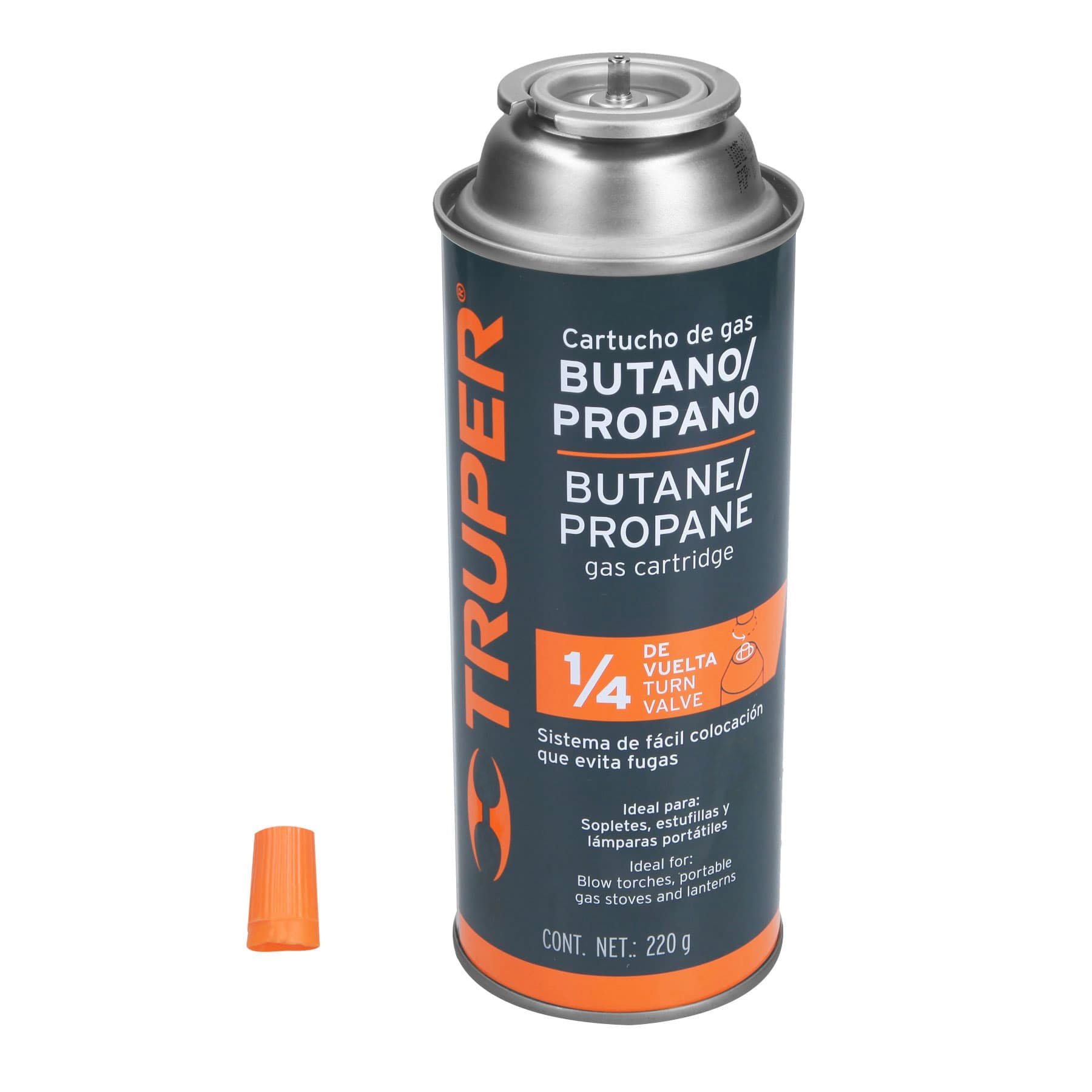 Cartucho de gas butano 220gr. LINMEX-GAS 