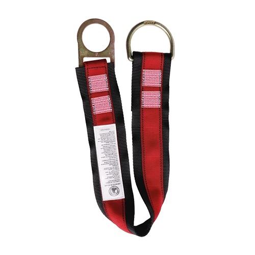 Dispositivo de Anclaje 2 Anillos y Banda de Poliéster de Alta Tenacidad Rojo GOLDEN EAGLE PF-101