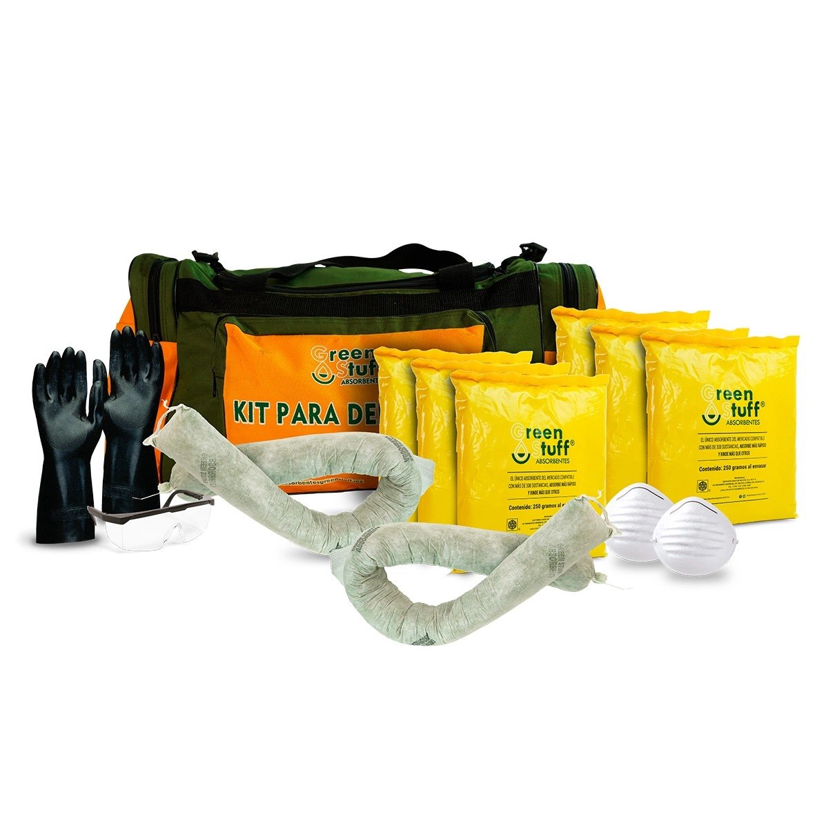Kit de Maletín para Derrame de Hidrocarburos Green Stuff GMT251