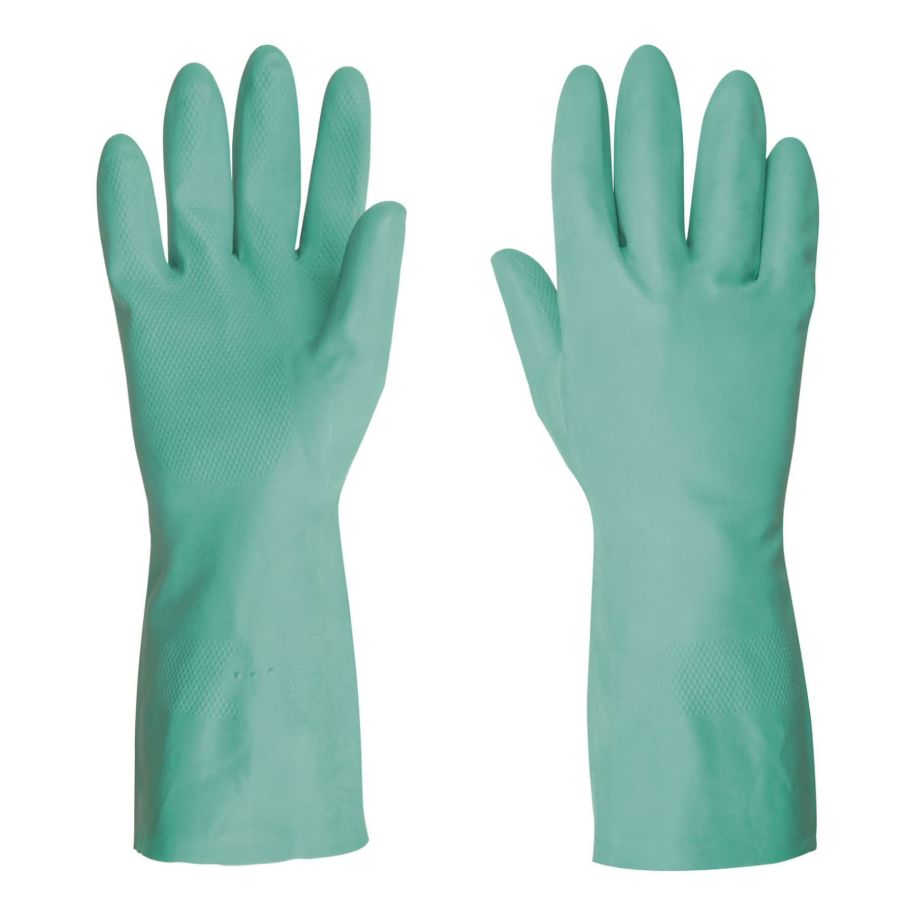 Guantes nitrilo verde lima