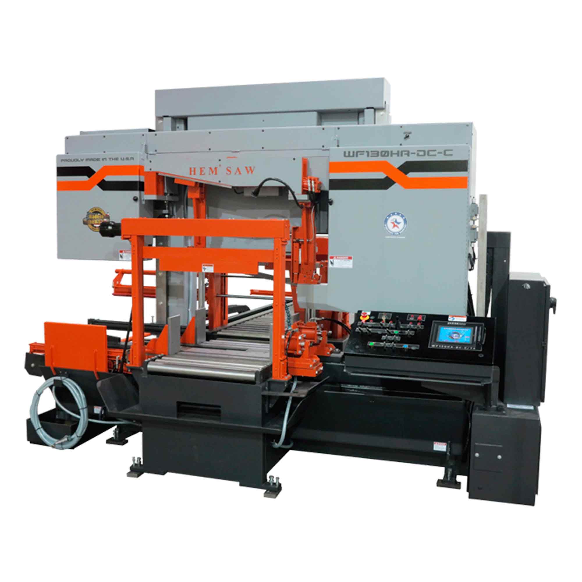 Máquina de Sierra Cinta Brida Ancha WF130HA-DC-CTS