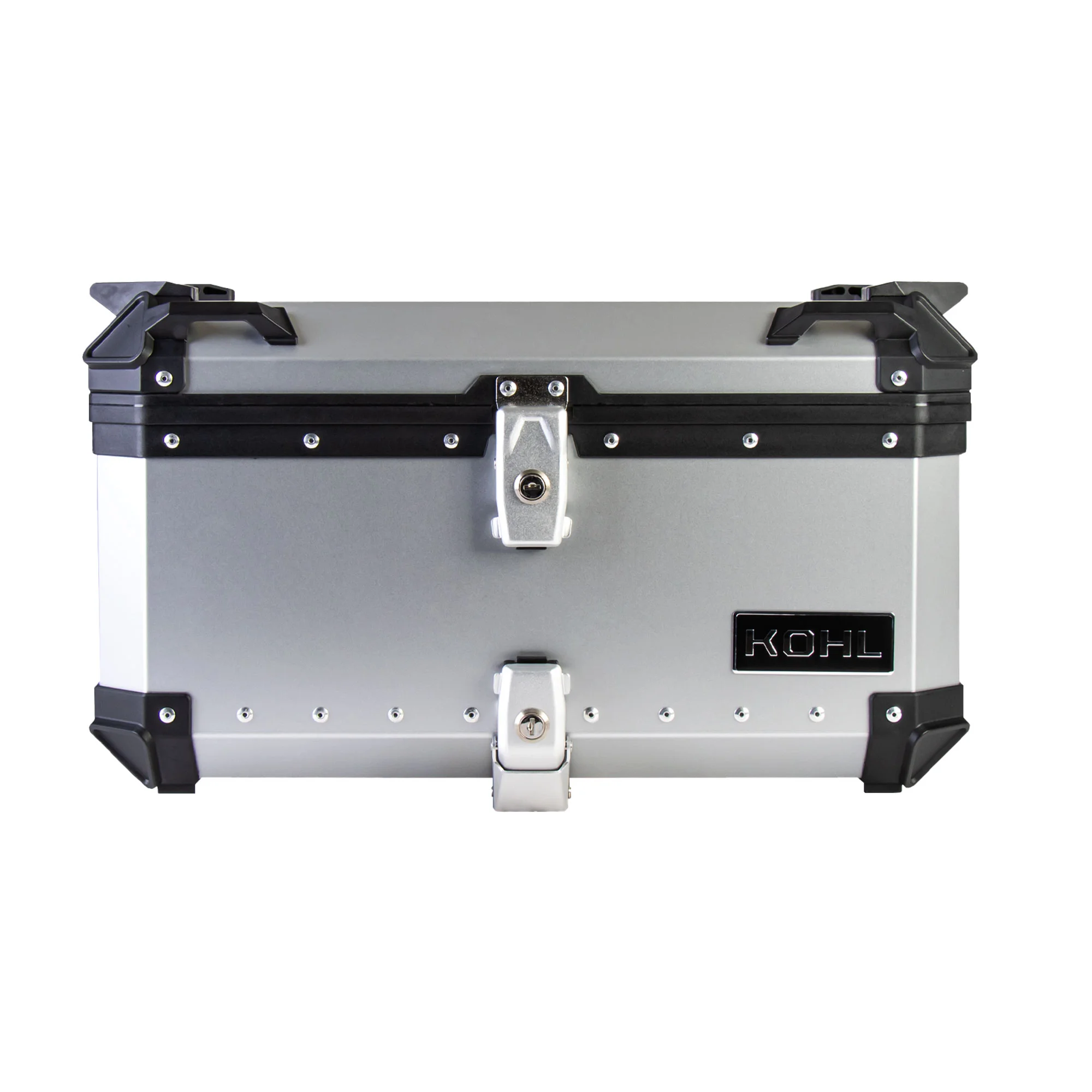 BAUL TRASERO MOTOCICLETA KOHL Q3 ALUMINIO 60 LTS