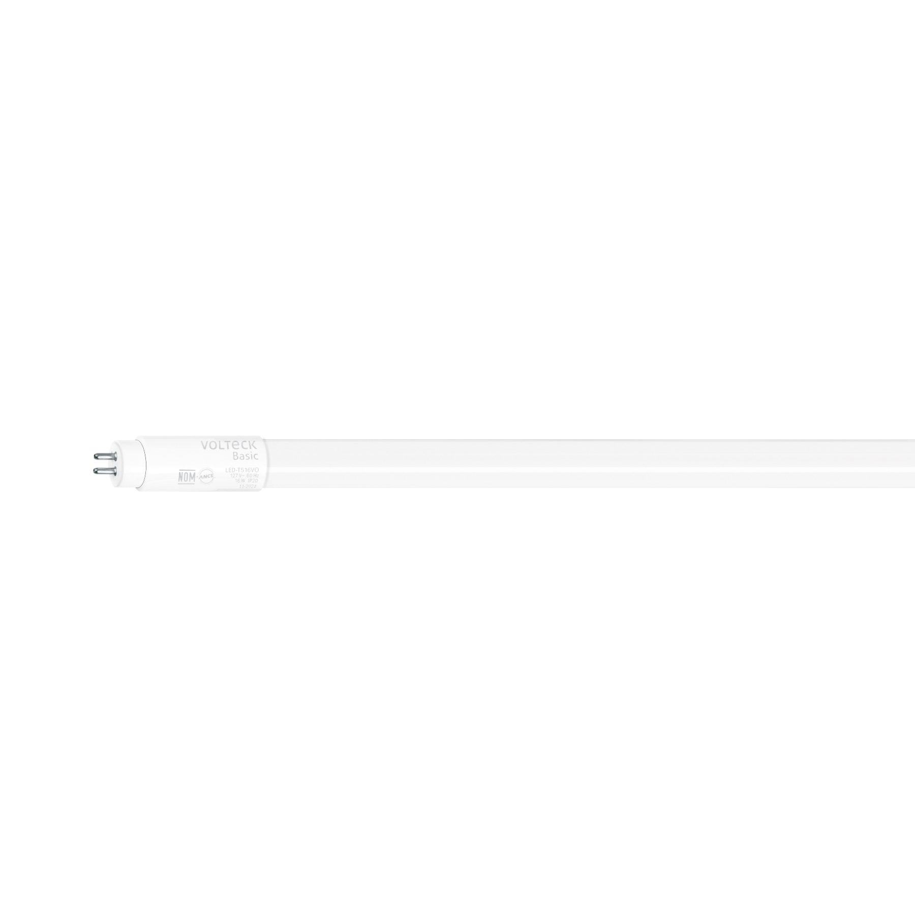 Tubo de LED T5 8 W base G5 pantalla de vidrio, BASIC
