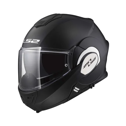 CASCO ABATIBLE LS2 VALIANT 180 DEGREES SOLID XL NGO/MATE FF3