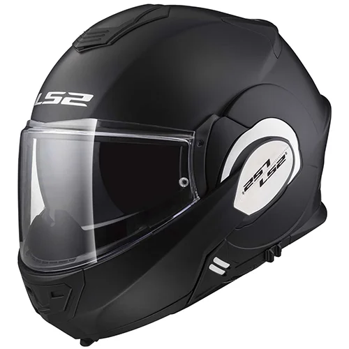 CASCO ABATIBLE LS2 VALIANT 180 DEGREES SOLID XXXL NGO/MATE F