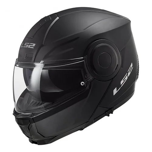 CASCO ABATIBLE LS2 SCOPE SOLID S NEGRO MATE FF902