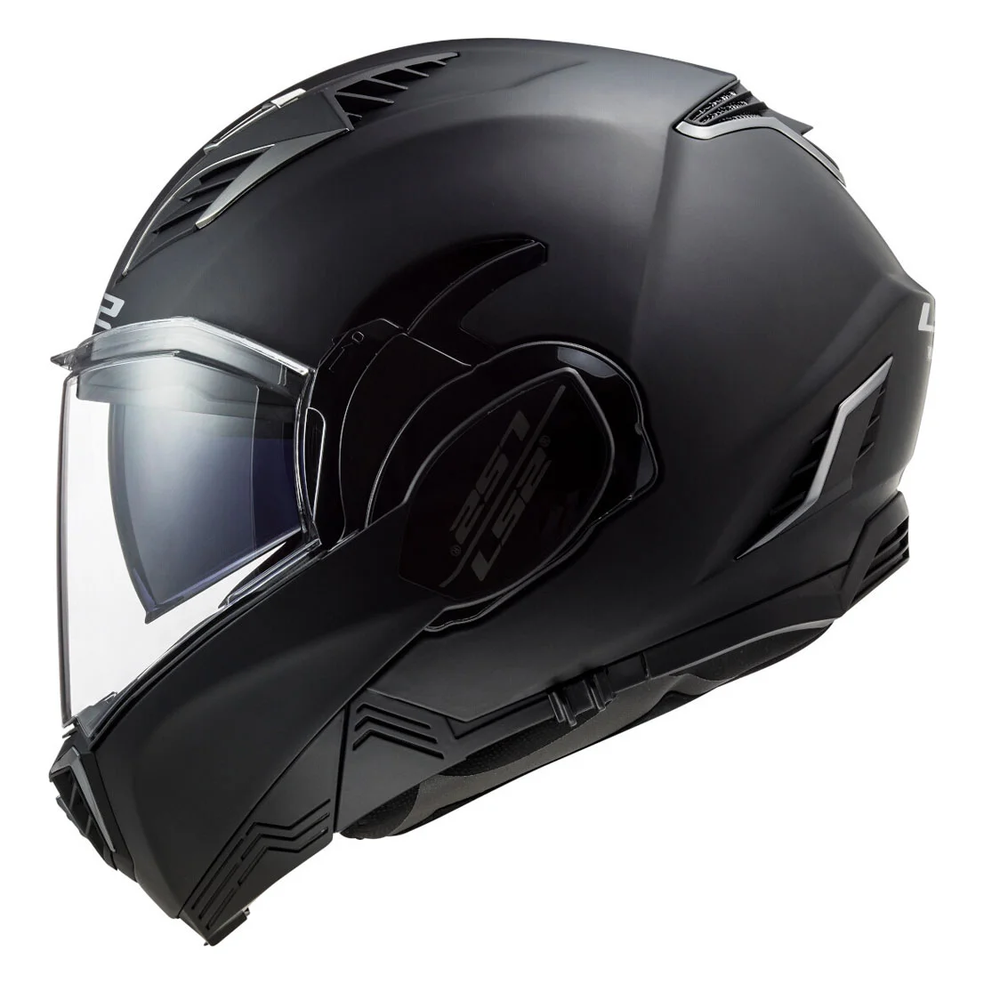 CASCO ABATIBLE LS2 VALIANT II SOLID S NGO/MATE FF900