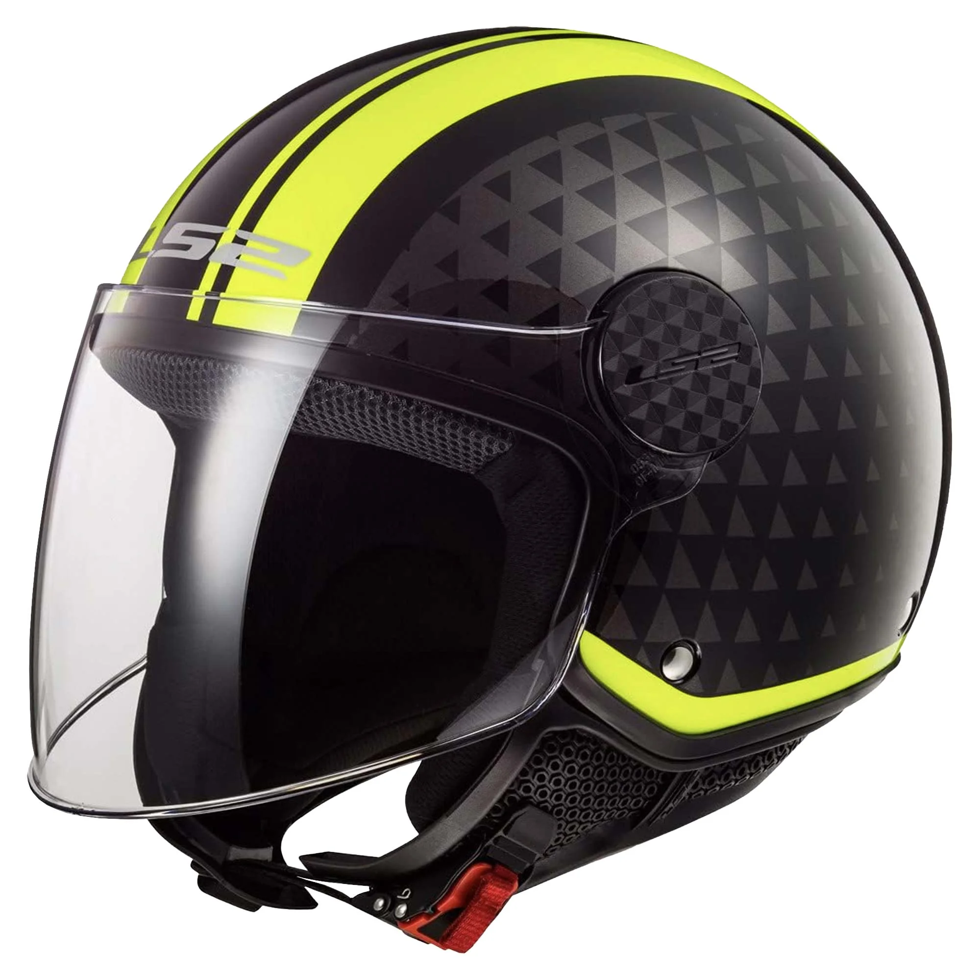 CASCO ABIERTO LS2 SPHERE LUX CRUSH XL NGO/AMA FLUO OF558