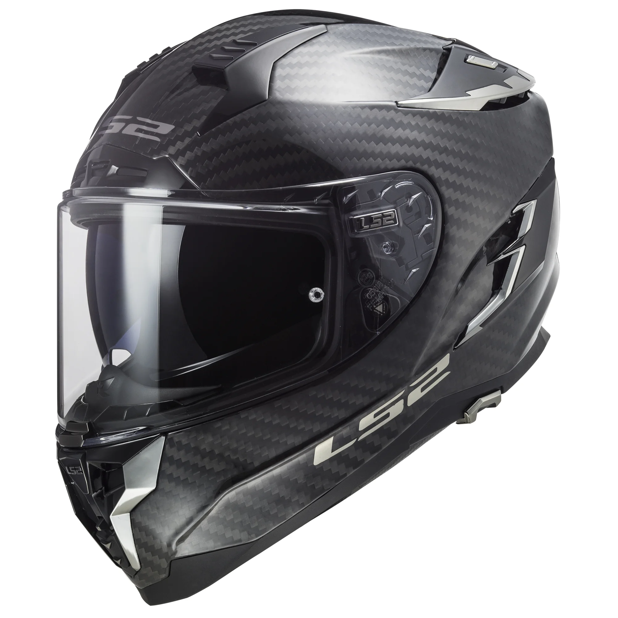 CASCO CERRADO LS2 CHALLENGER CT2 SOLID L CARBON FF327