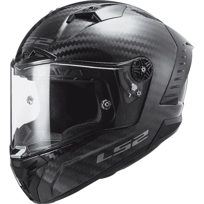 CASCO CERRADO LS2 THUNDER C SOLID S CARBON FF805