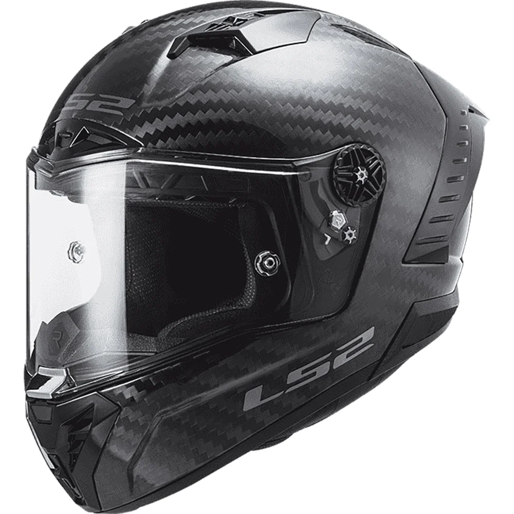 CASCO CERRADO LS2 THUNDER C SOLID XL CARBON FF805
