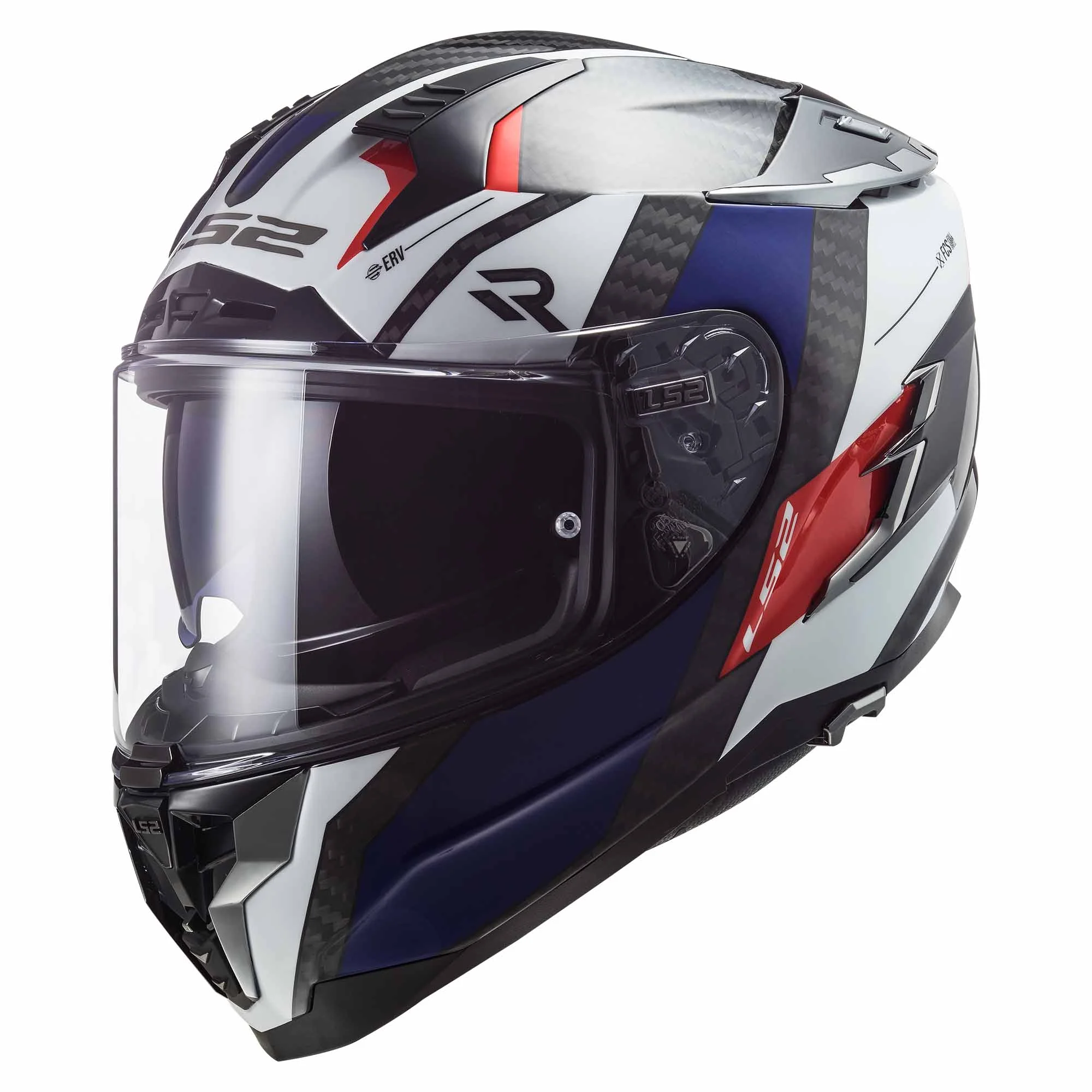 CASCO CERRADO LS2 CHALLENGER CT2 ALLOY L BCO/AZL/ROJ FF327