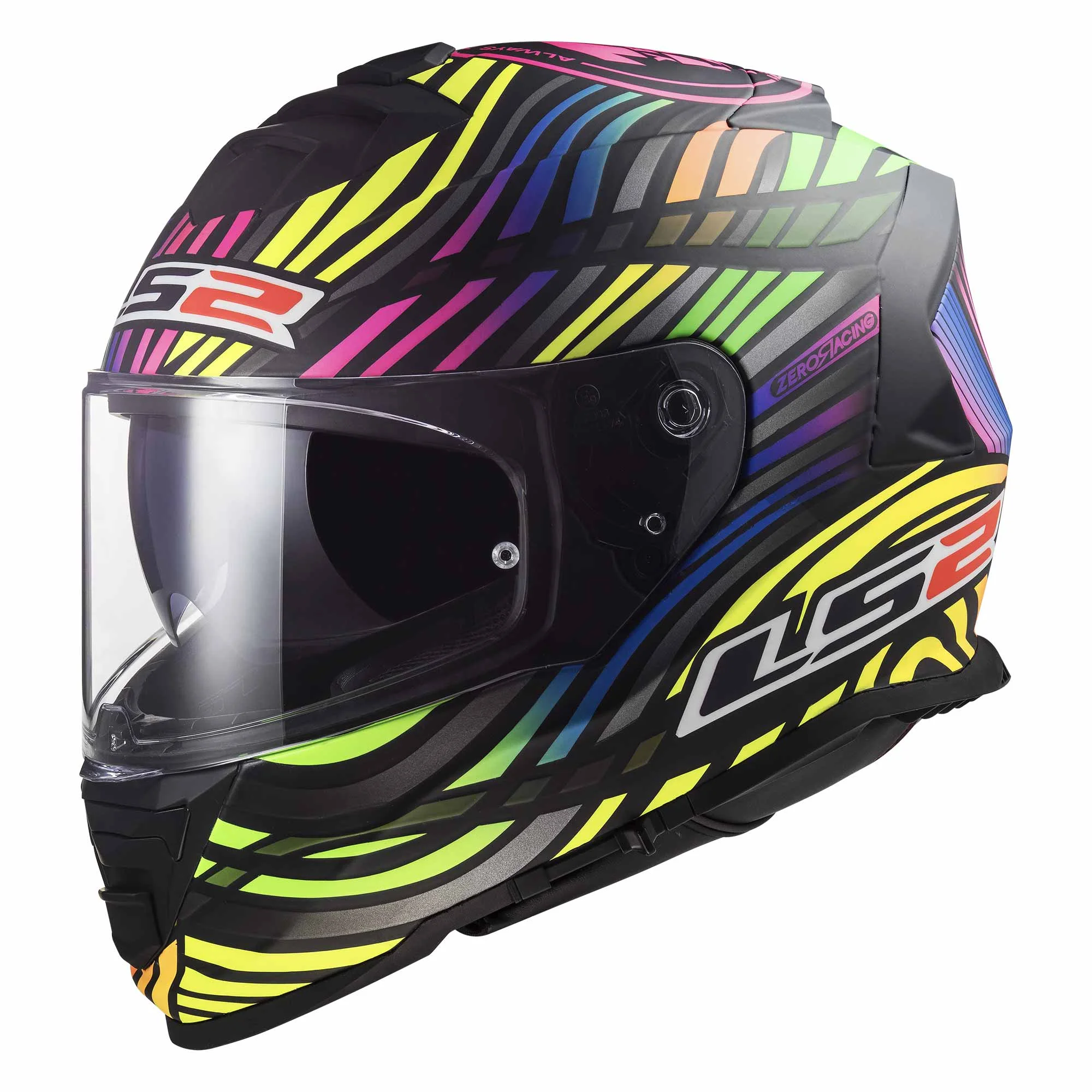 CASCO CERRADO LS2 STORM II POWER S ARCOIRIS FF800