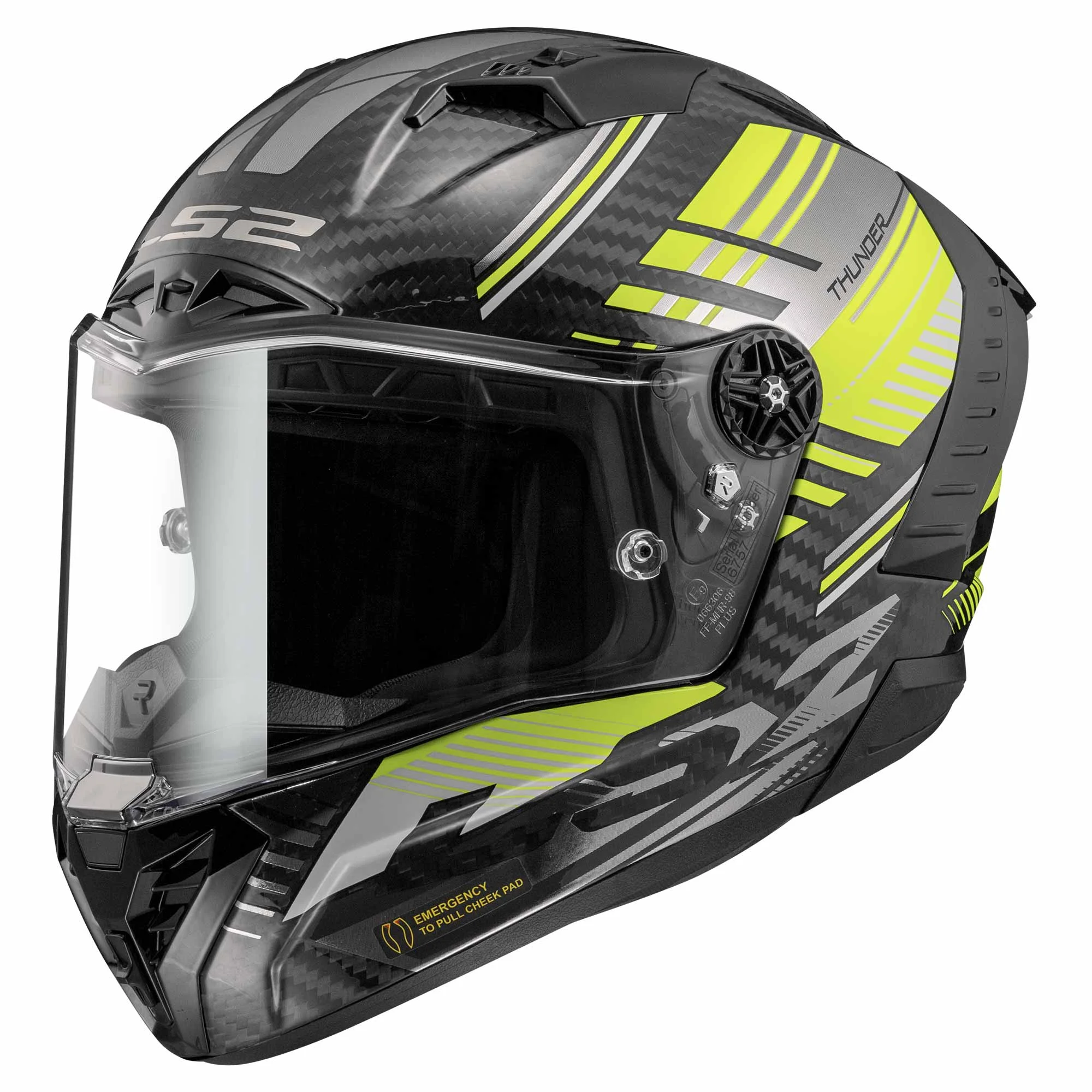LS2-7103-3923 / 7103-3923 TRUPER CASCO CERRADO LS2 THUNDER C VOLT M AMA ...
