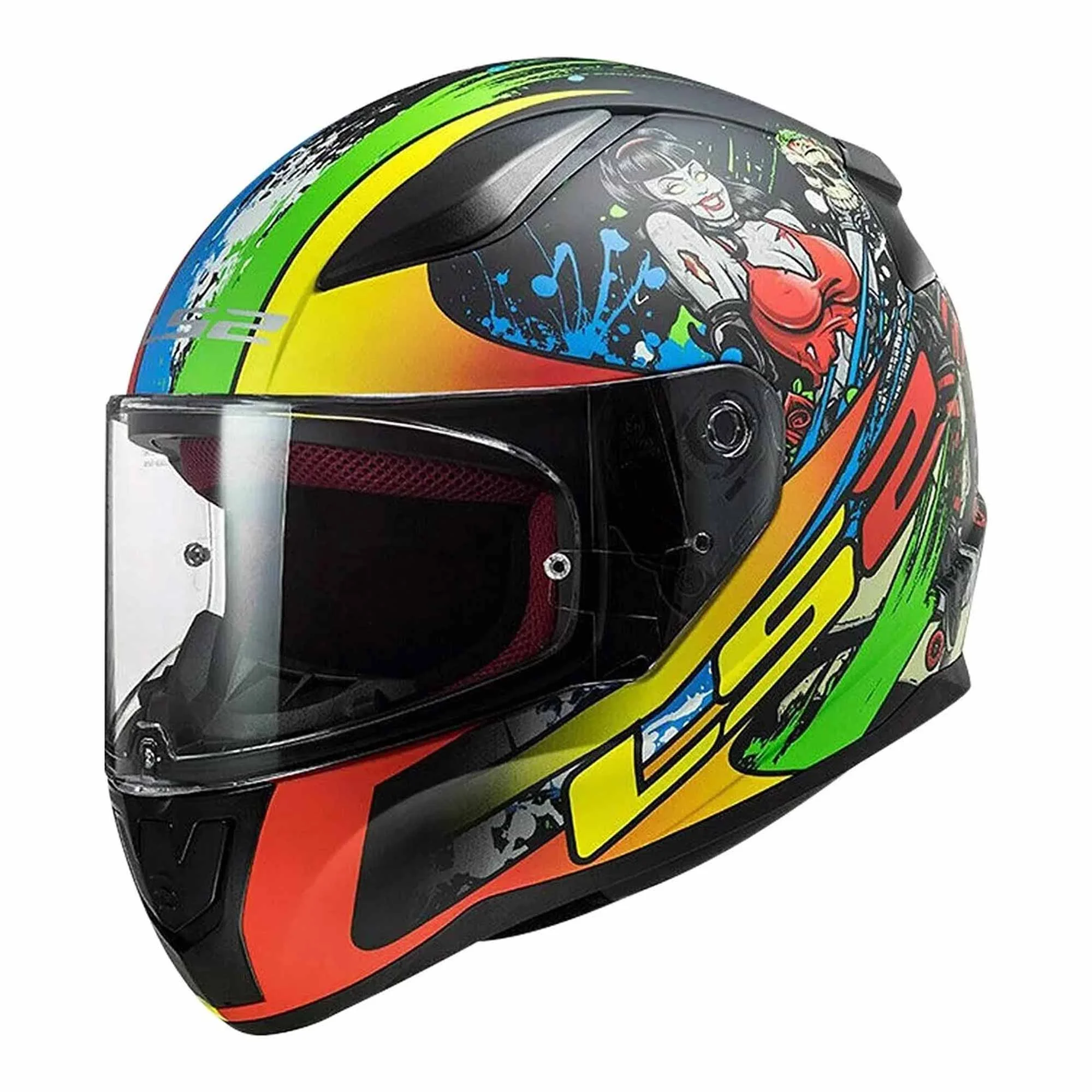 CASCO CERRADO LS2 RAPID II FEISTY L NGO/MATE FF353