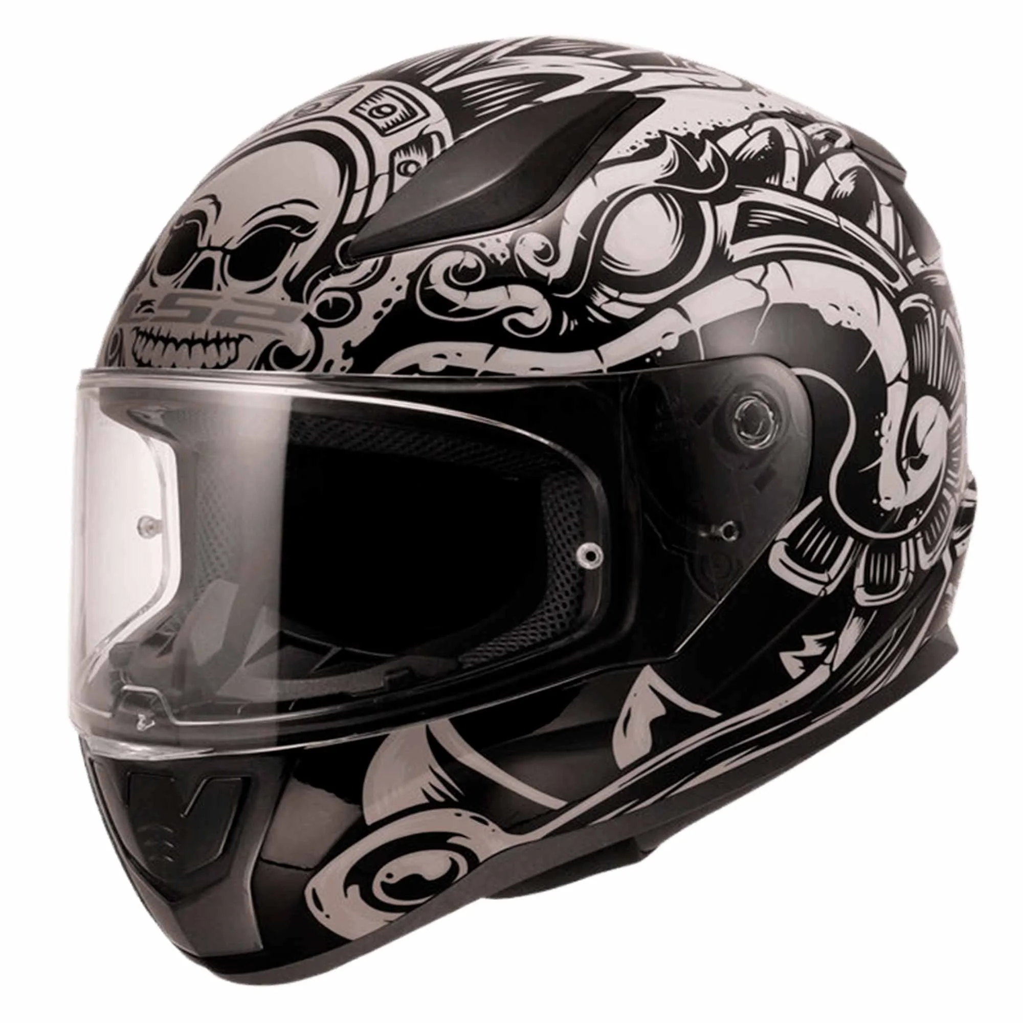 LS2-7103-4267 / 7103-4267 TRUPER CASCO CERRADO LS2 RAPID II AZTECA XXL ...