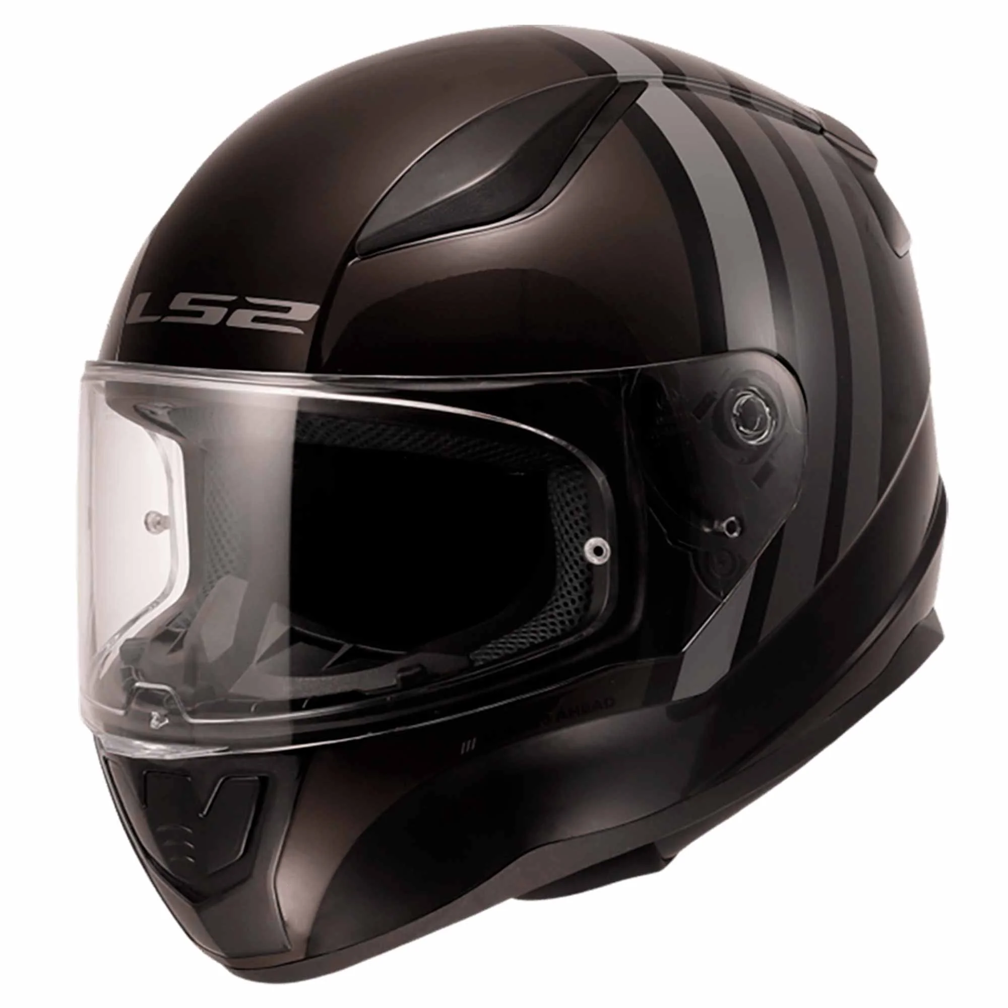 CASCO CERRADO LS2 RAPID II SHELLEY M GRIS FF353