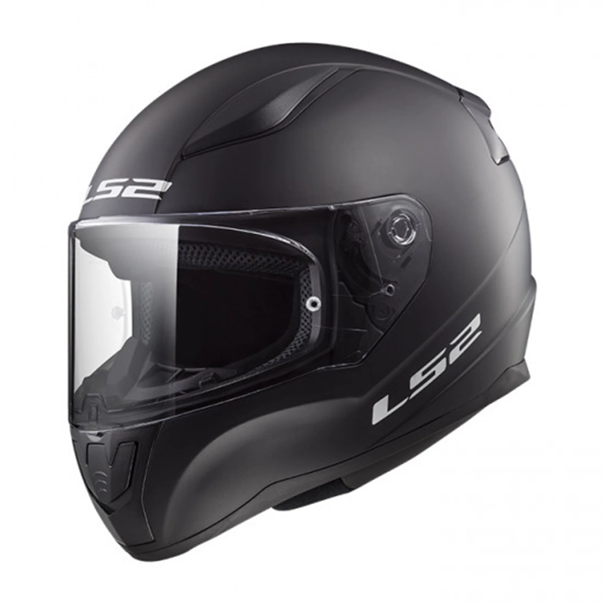 CASCO JUNIOR LS2 CERRADO RAPID MINI SOLID M NGO/MATE FF353J