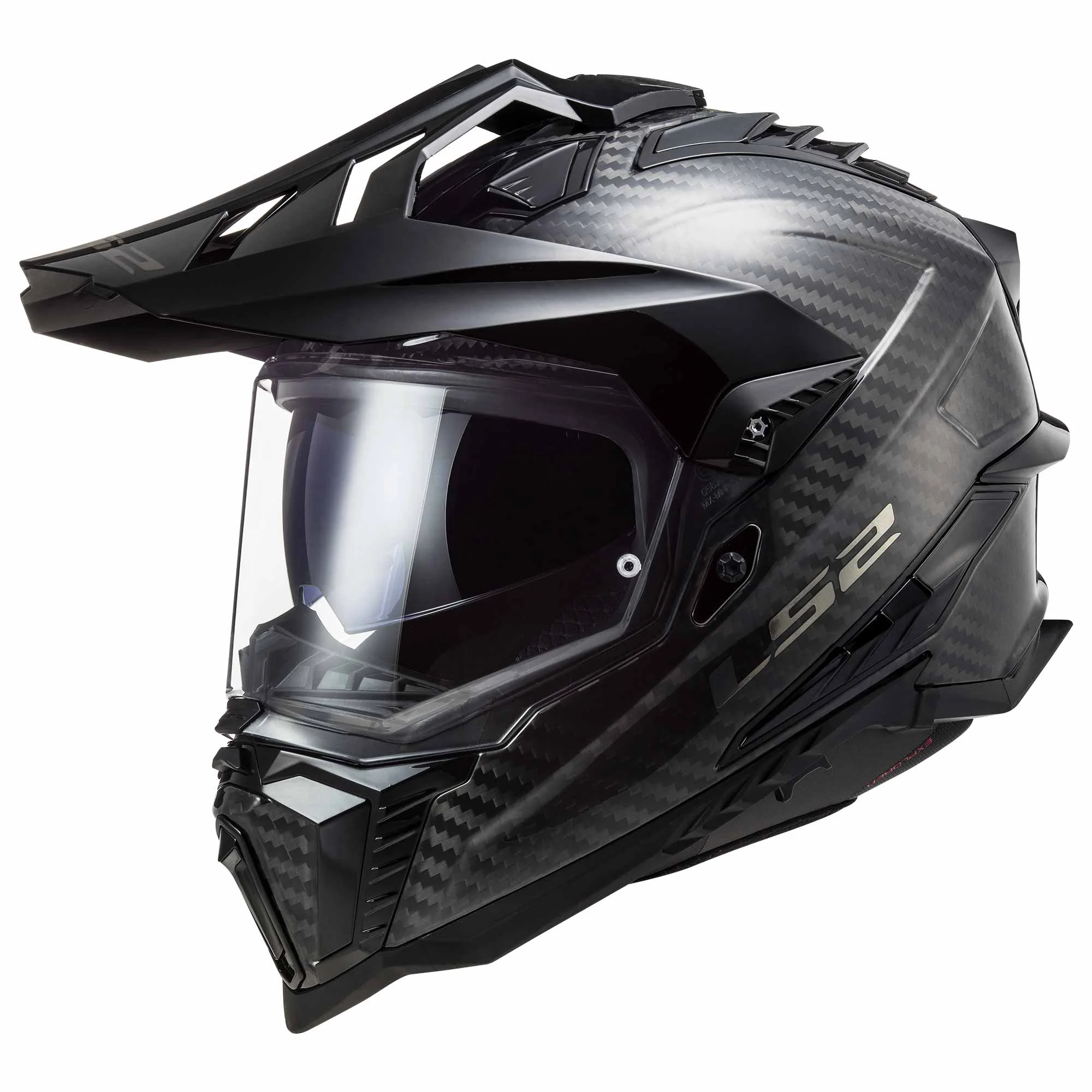 CASCO CROSS CITY LS2 EXPLORER C M NEGRO MX701 (FIBRA CARBON)