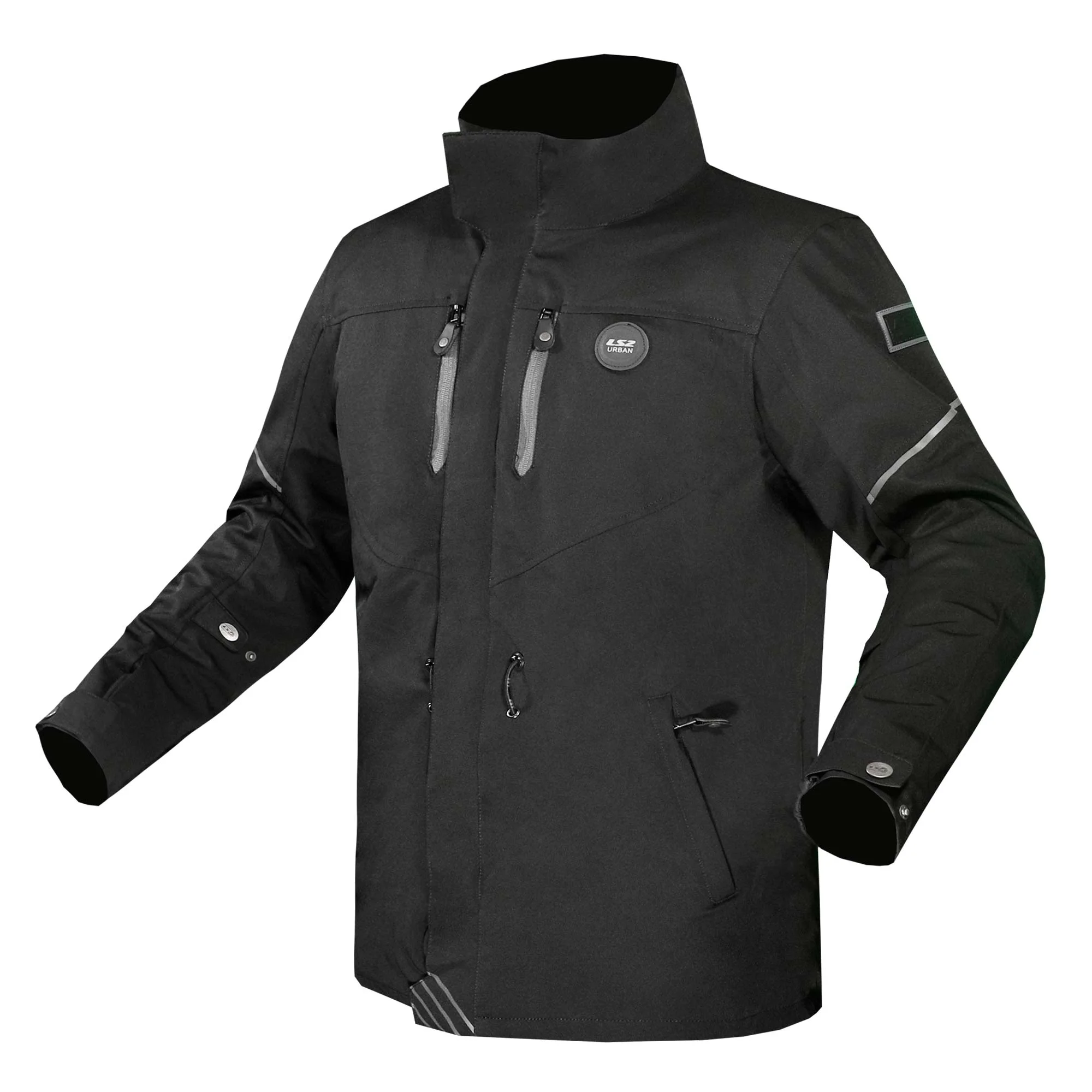 CHAMARRA DEPORTIVA LS2 M NEGRO RAMBLA EVO TEXTIL P/DAMA