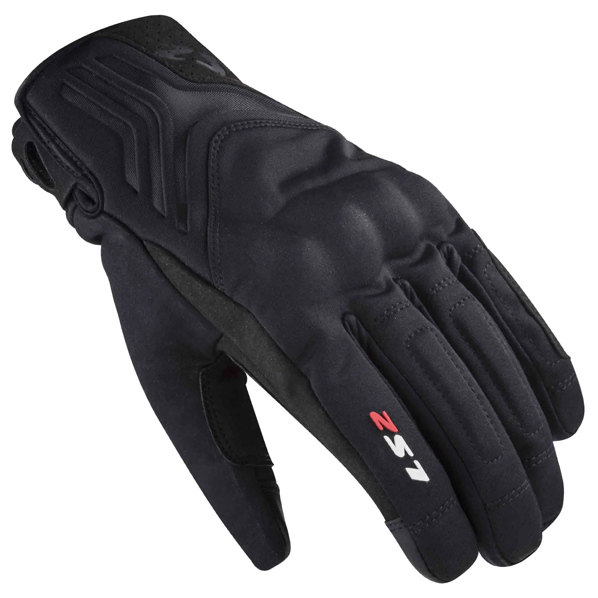 GUANTES VEL LS2 L NEGRO JET 2 TEXTIL