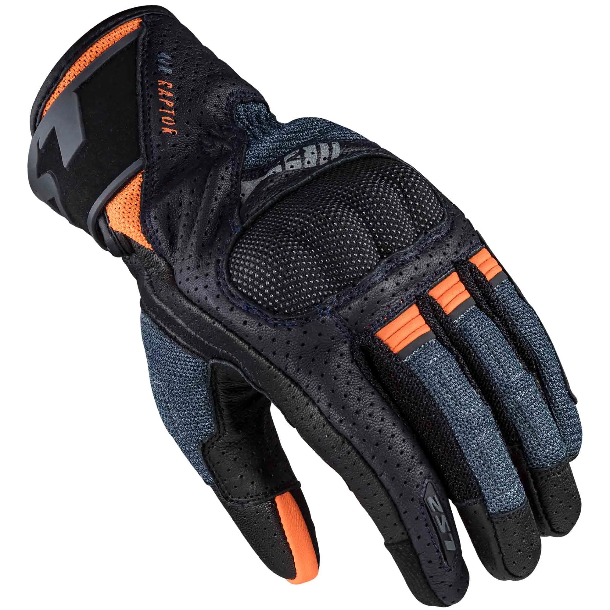 GUANTES VEL LS2 XXL AZL/NJA AIR RAPTOR TEXTIL