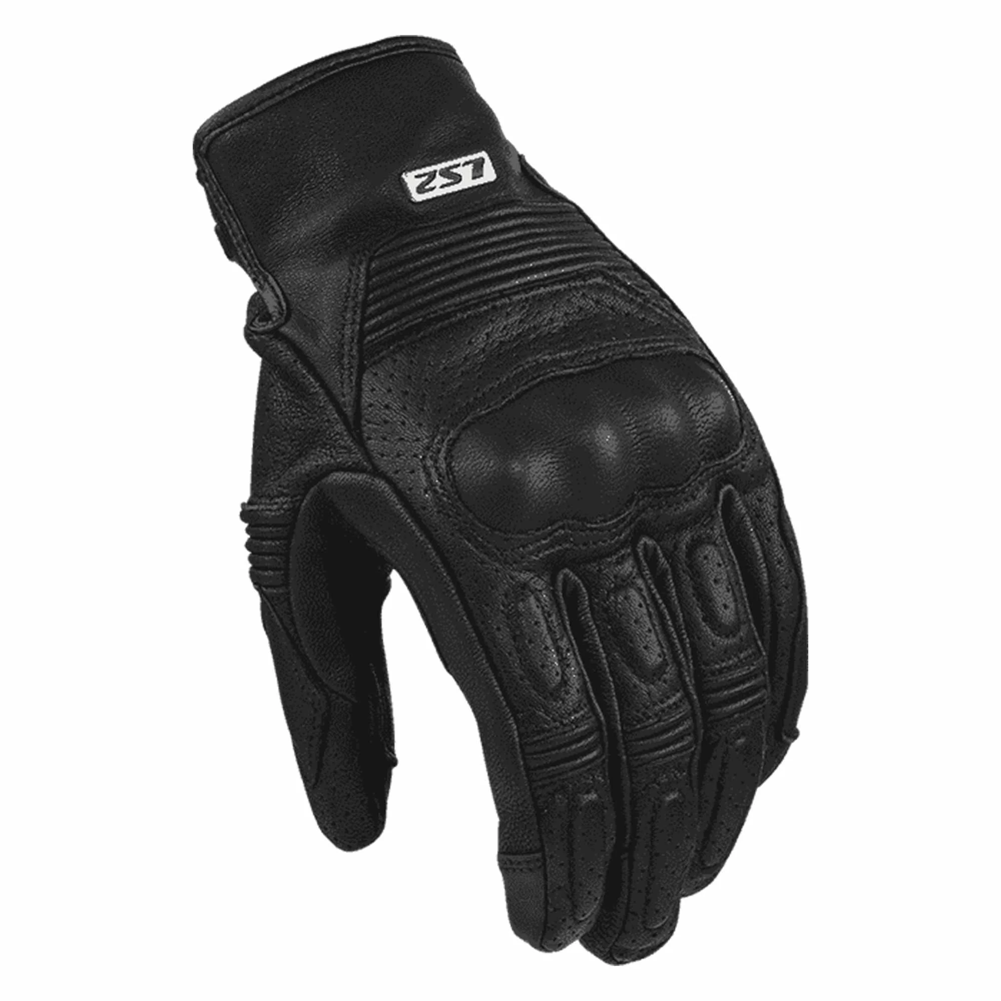 GUANTES VEL LS2 XXL NEGRO DUSTER PIEL