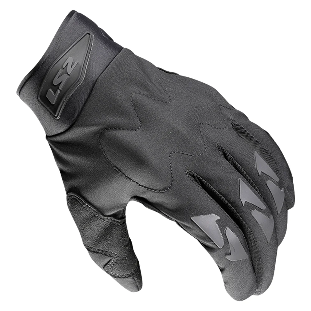 GUANTES VEL LS2 L NEGRO HIKER TEXTIL