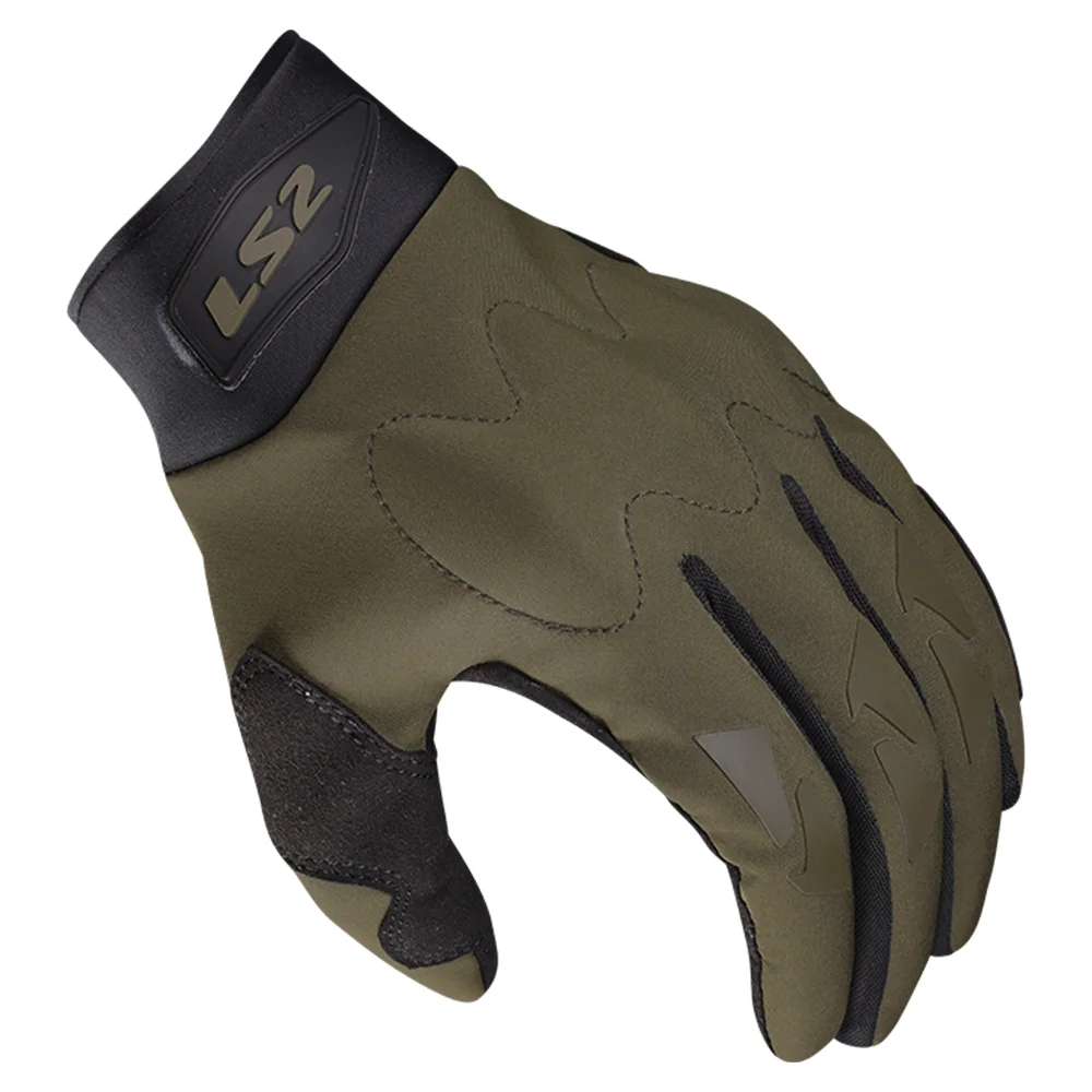 GUANTES VEL LS2 L VERDE HIKER TEXTIL