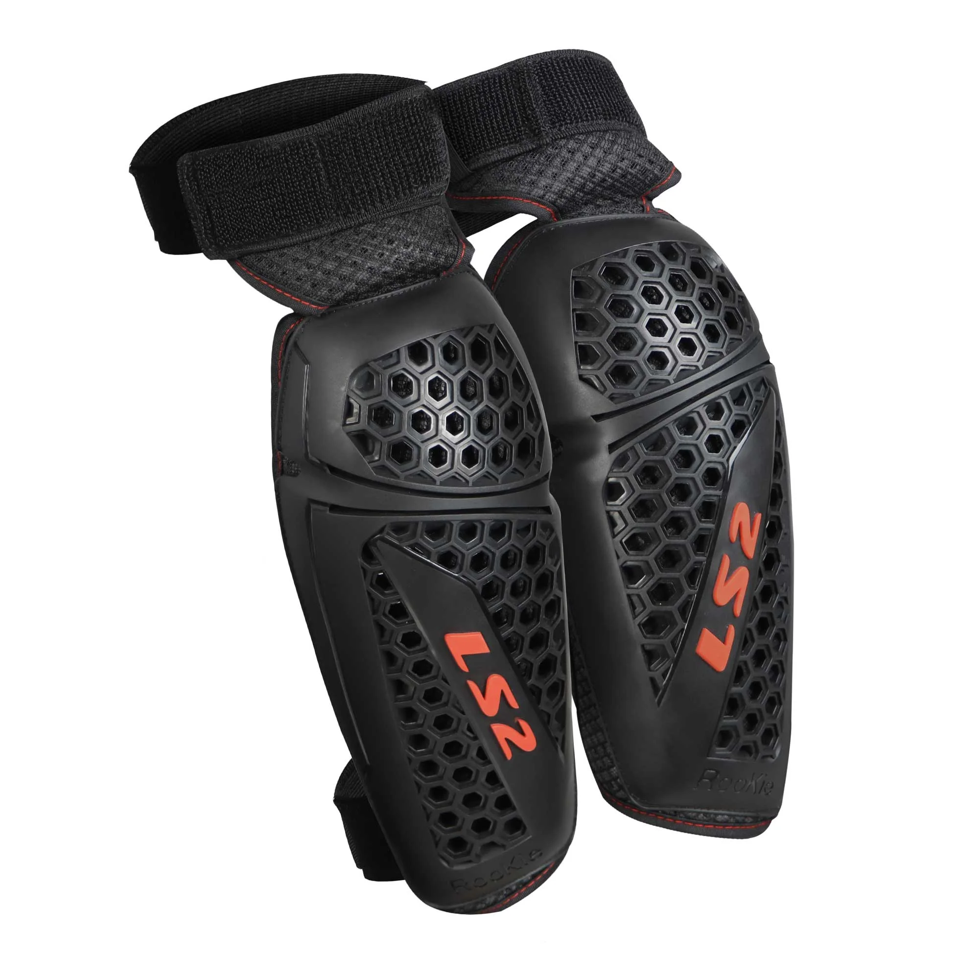 PROTECTOR CODOS LS2 ROOKIE NEGRO UNITALLA