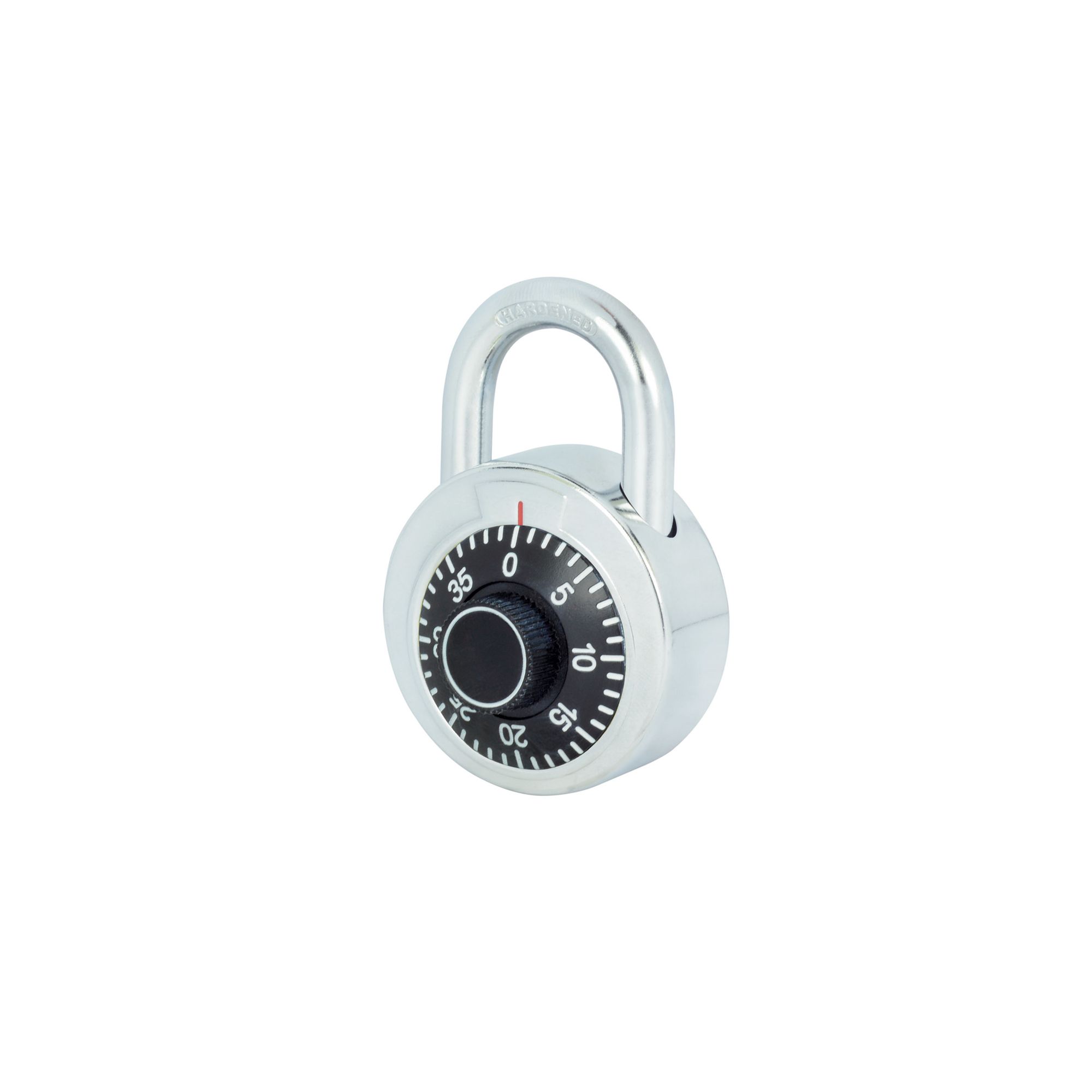 Candado de combinación de disco, negro, 50 mm Lock