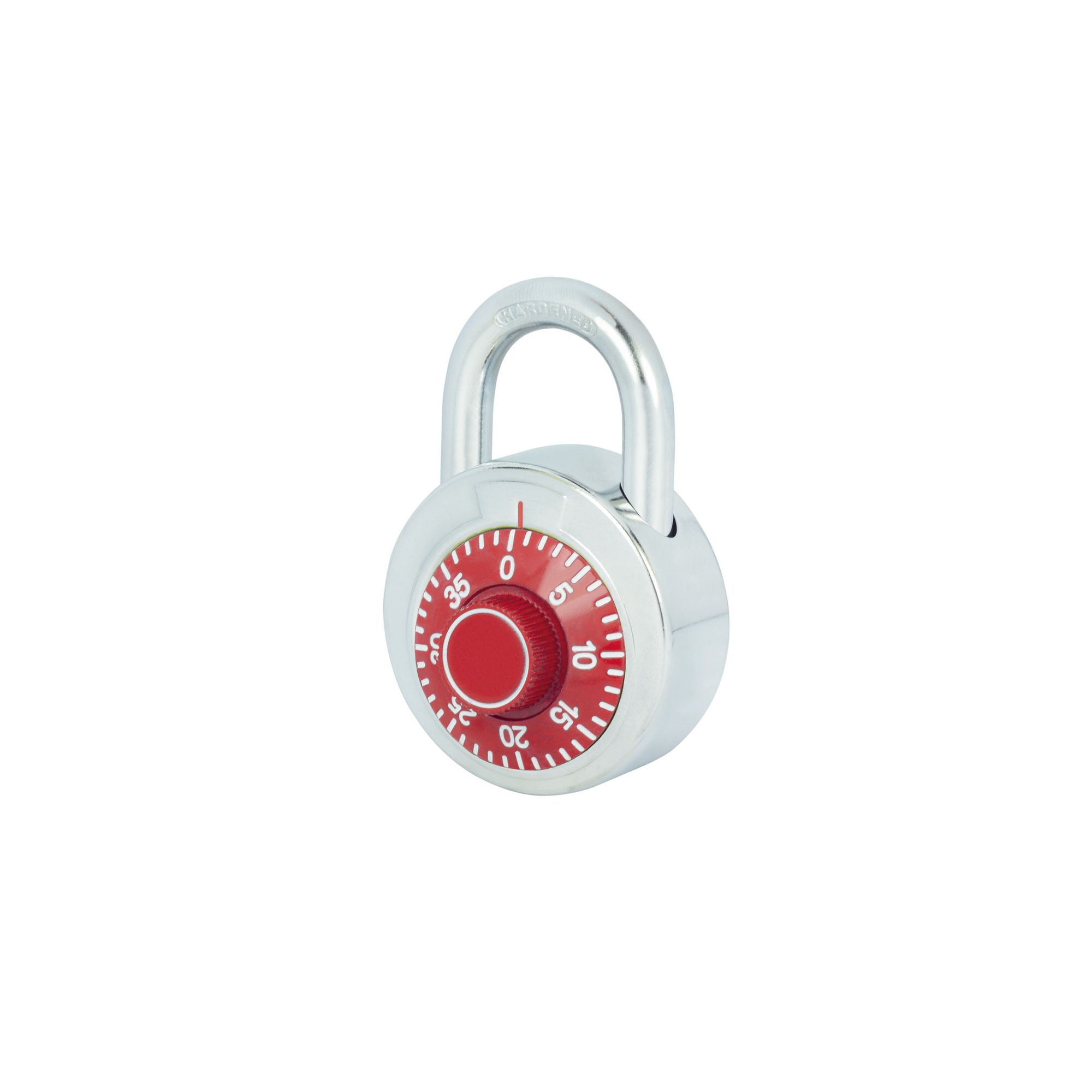 Candado de combinación de disco, rojo, 50 mm Lock