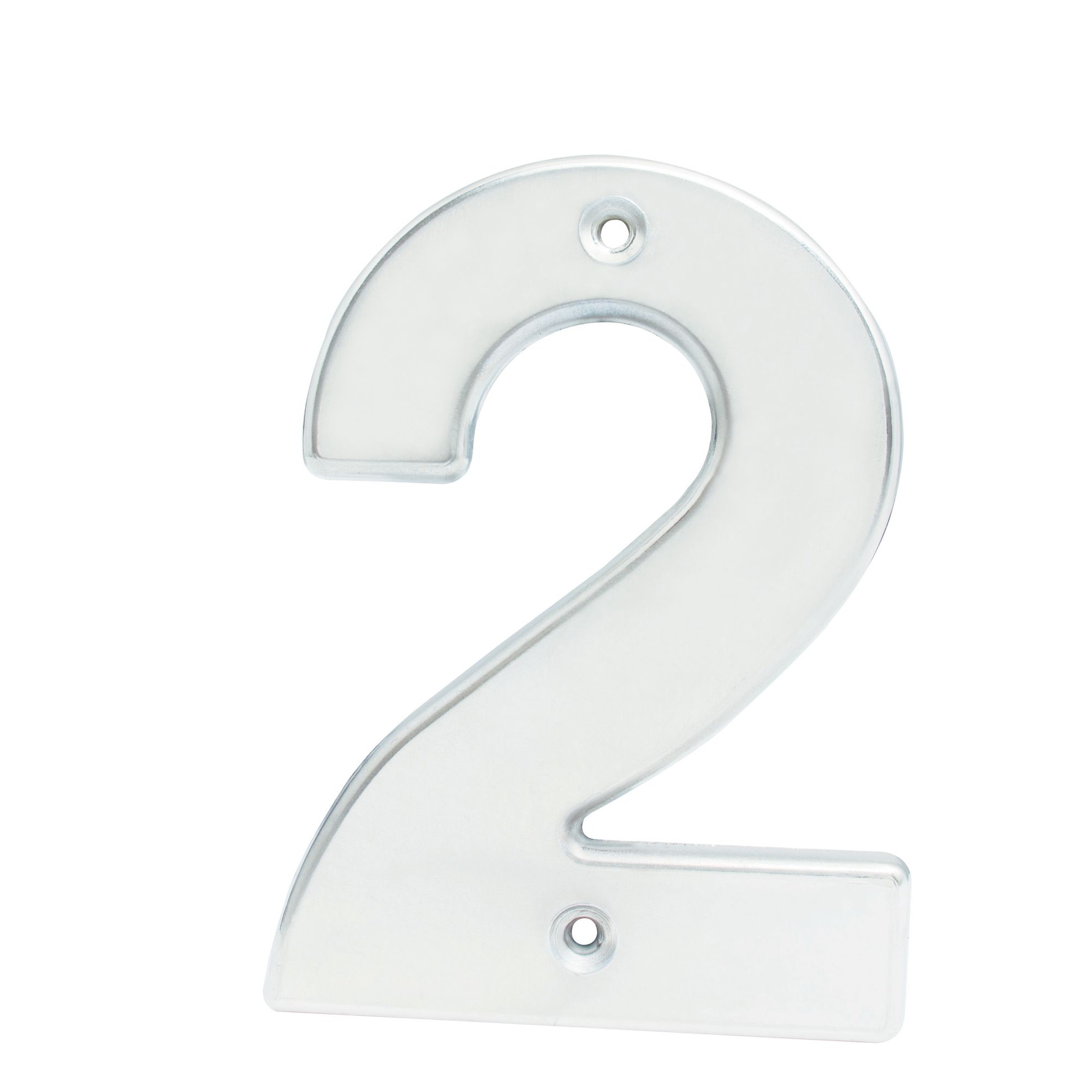Número 2 bold 4" níquel satinado Lock