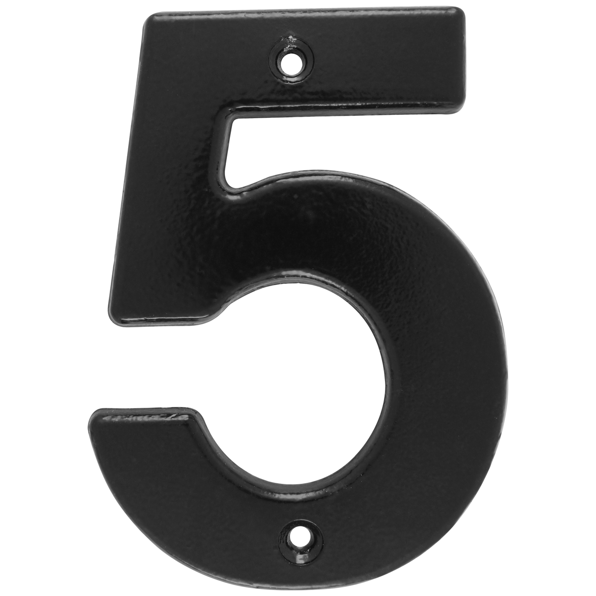 Número 5 bold 4 in negro