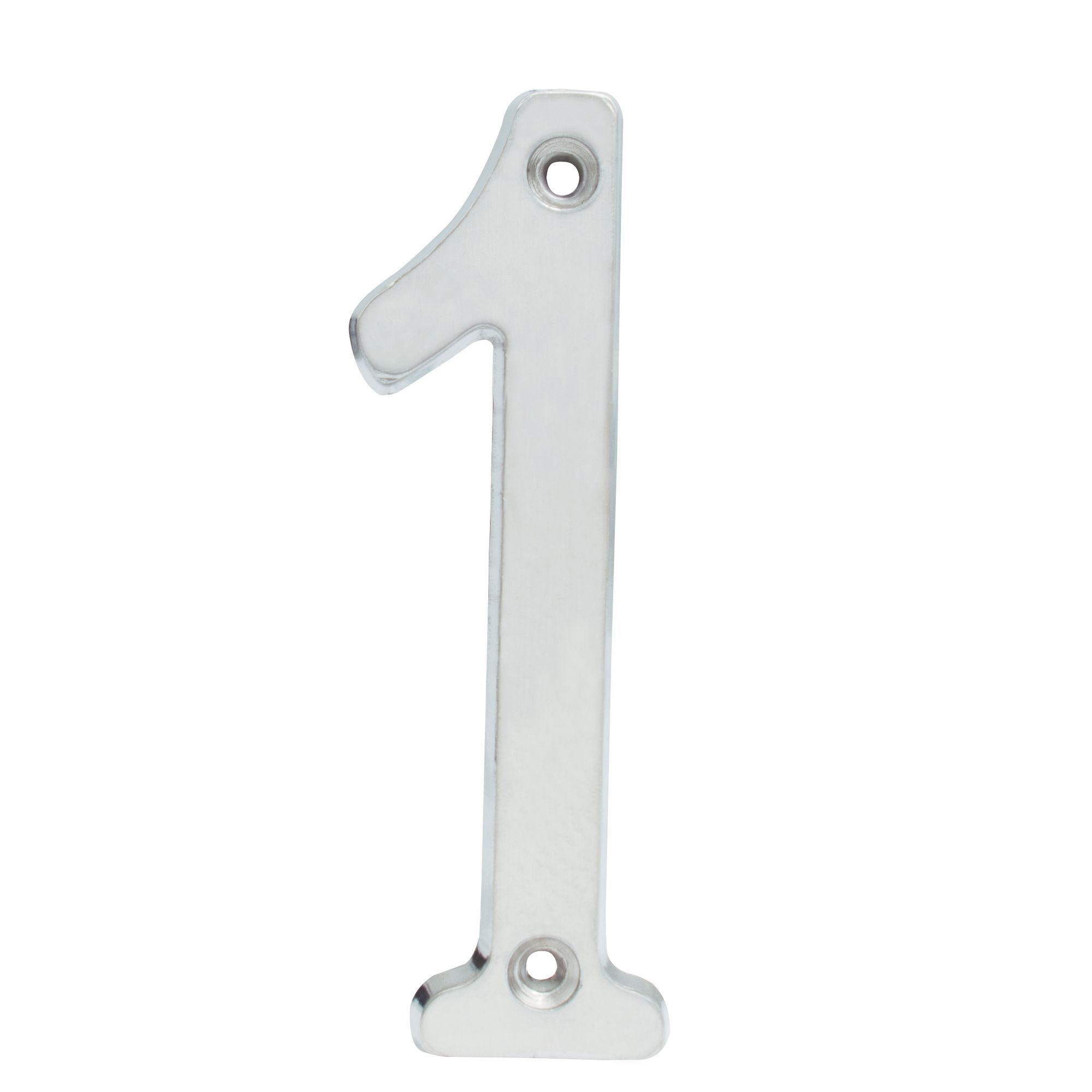Número 1 slim 4" níquel satinado Lock