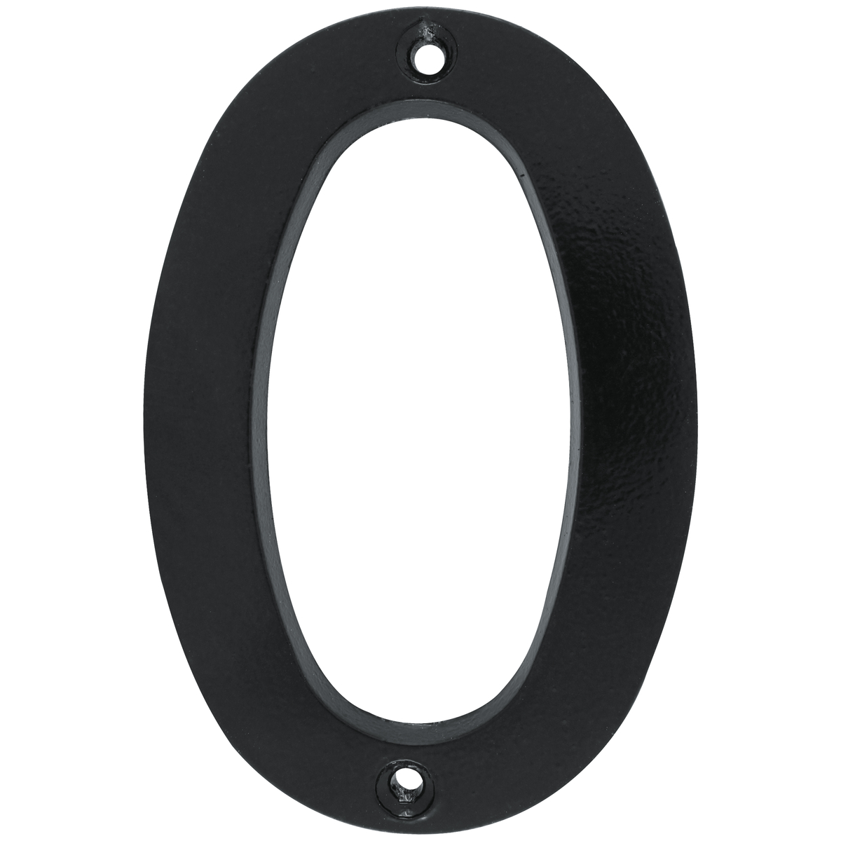 Número 0 slim 4 in negro