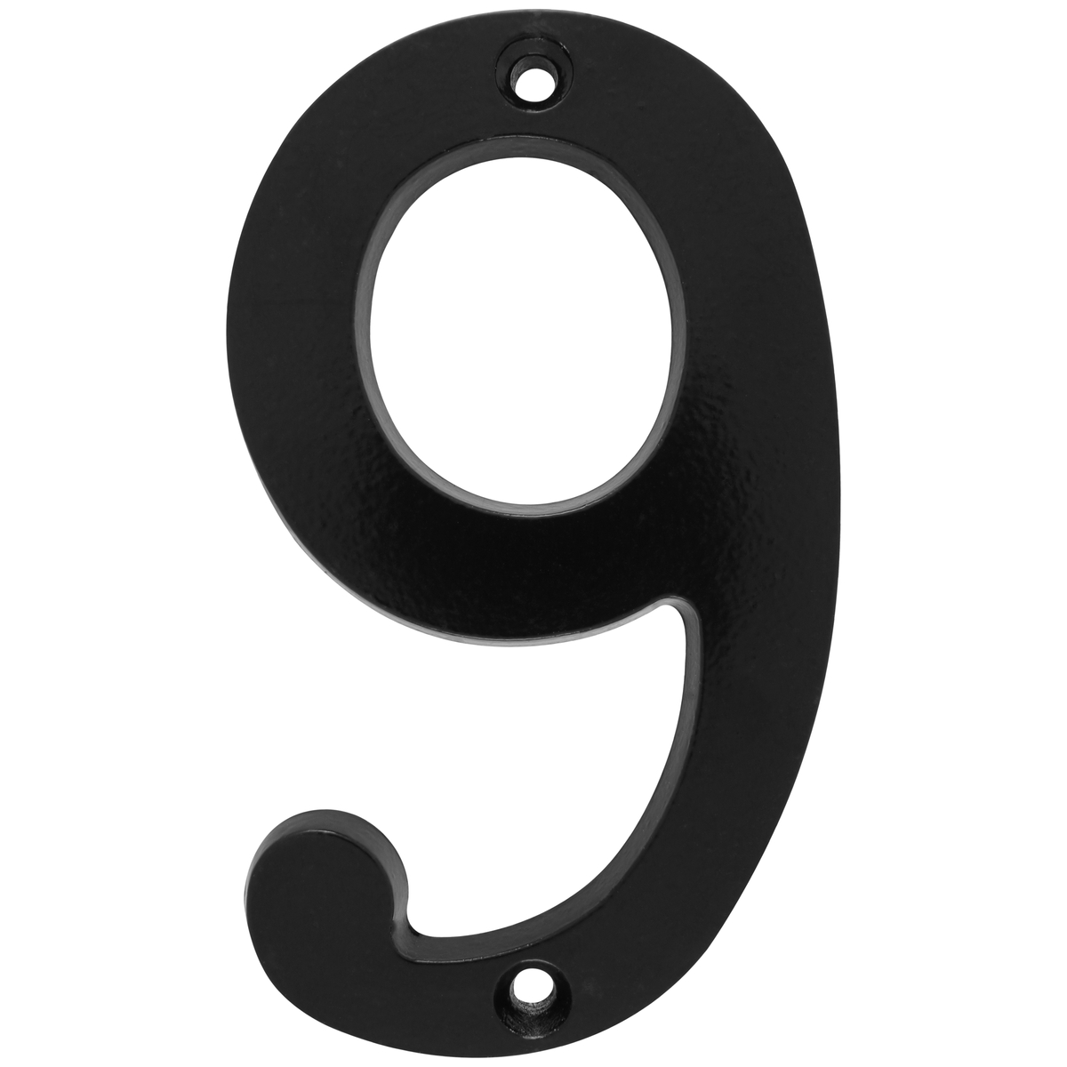 Número 9 slim 4 in negro