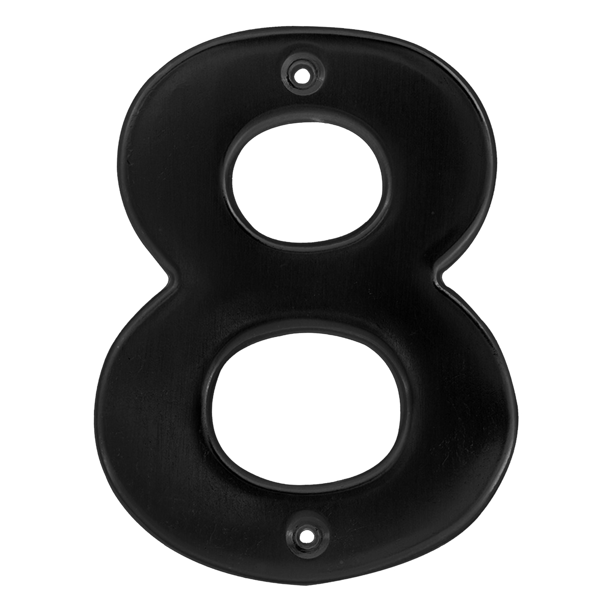 Número 8 bold 4 in negro