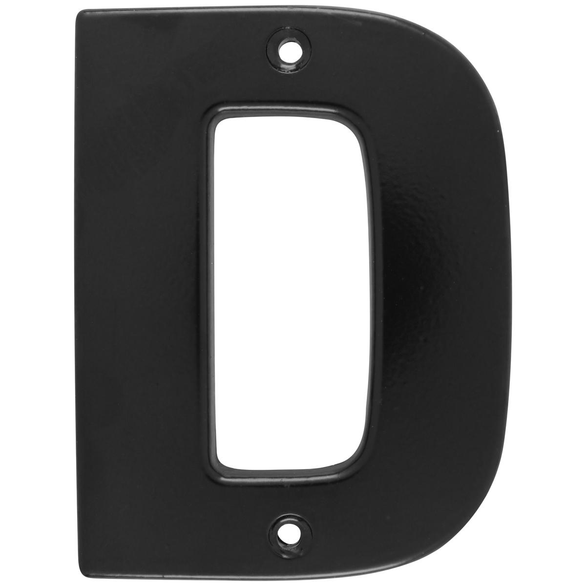 Letra D bold 4 in negro