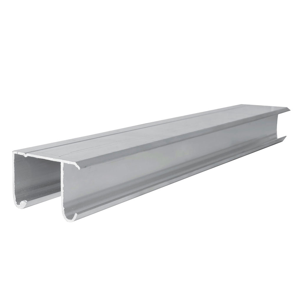 Riel tipo JJ para clóset 2 m, de aluminio Lock