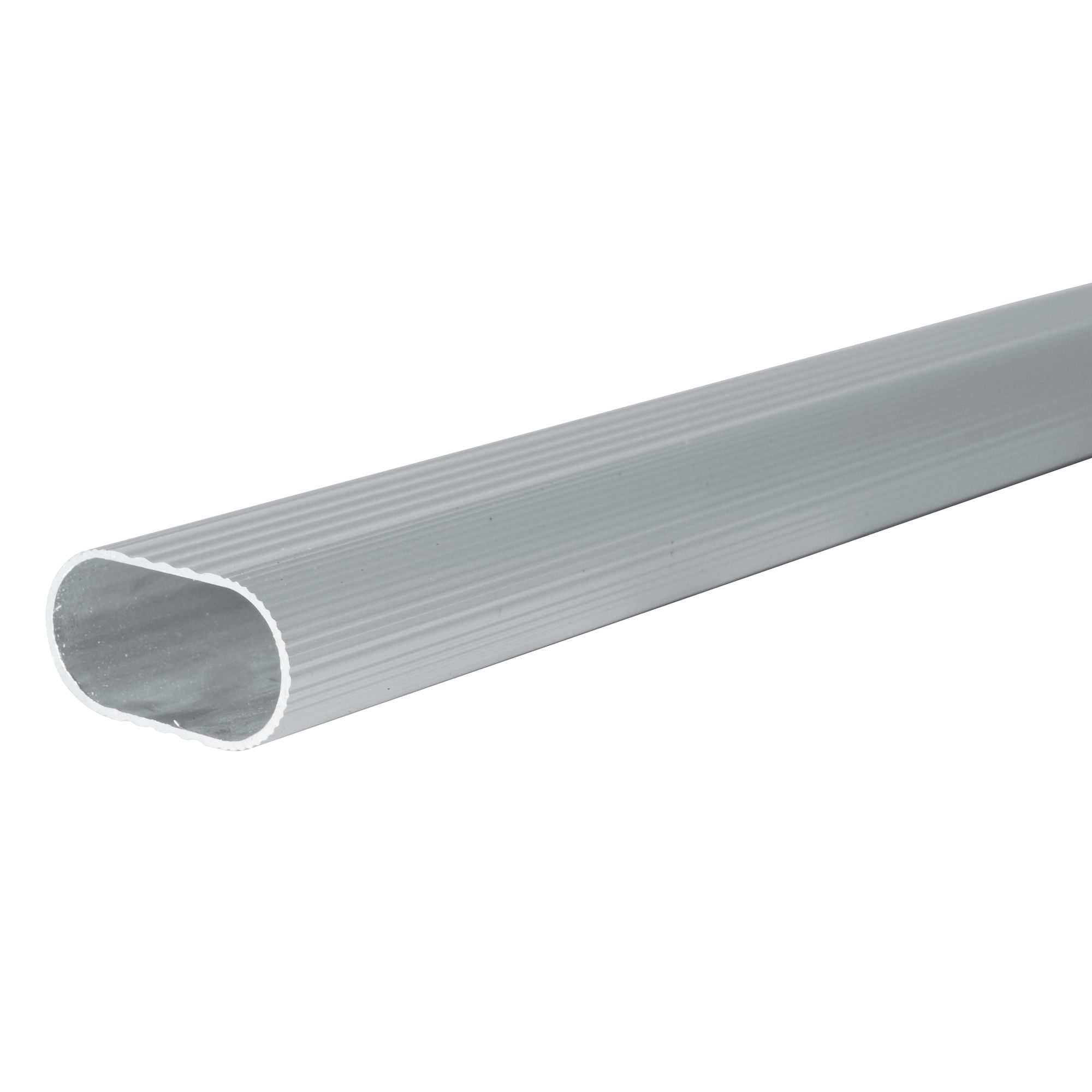 Tubo ovalado para clóset 3 m, de aluminio Lock