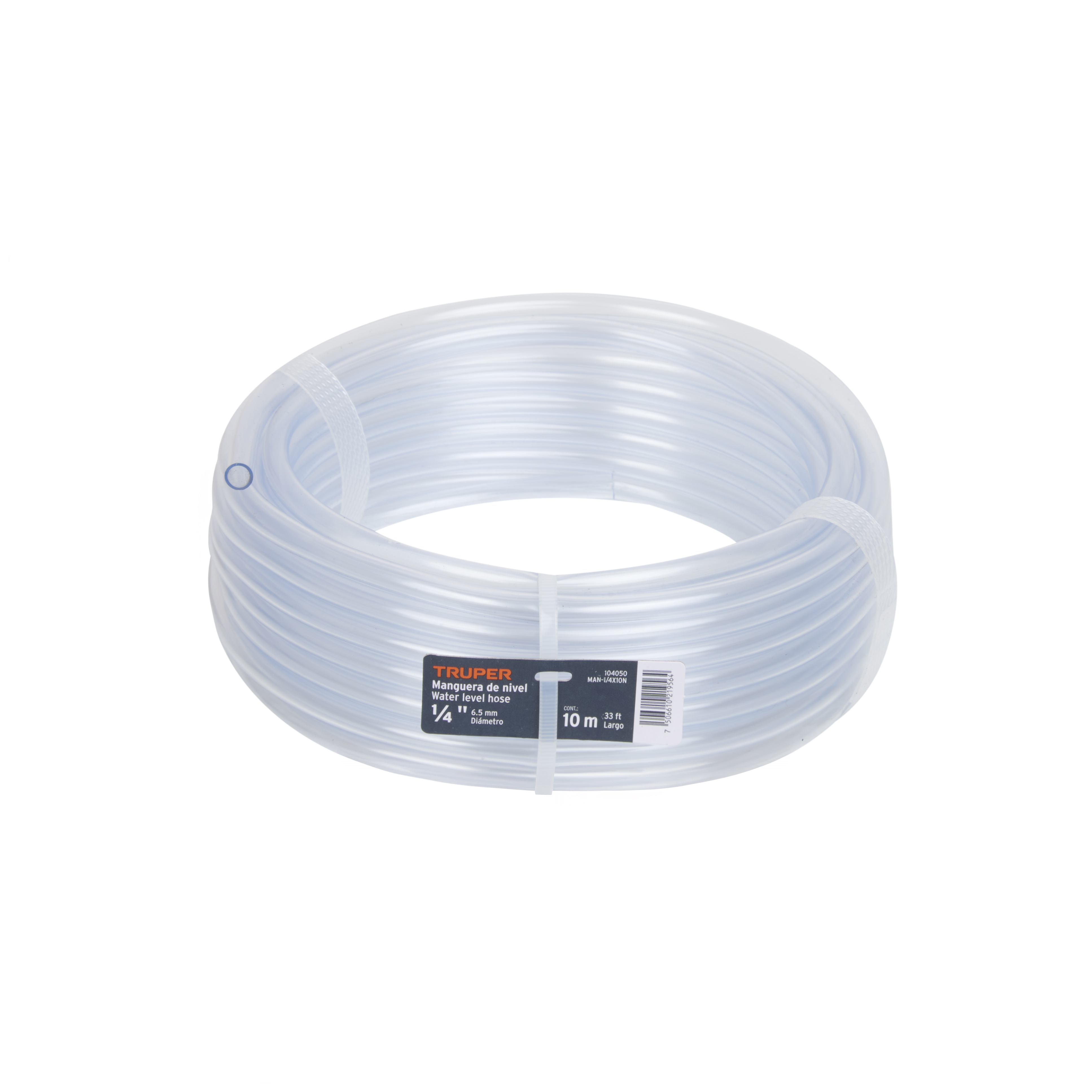 Manguera de Nivel, 1/4', rollo de 10m, TRUPER
