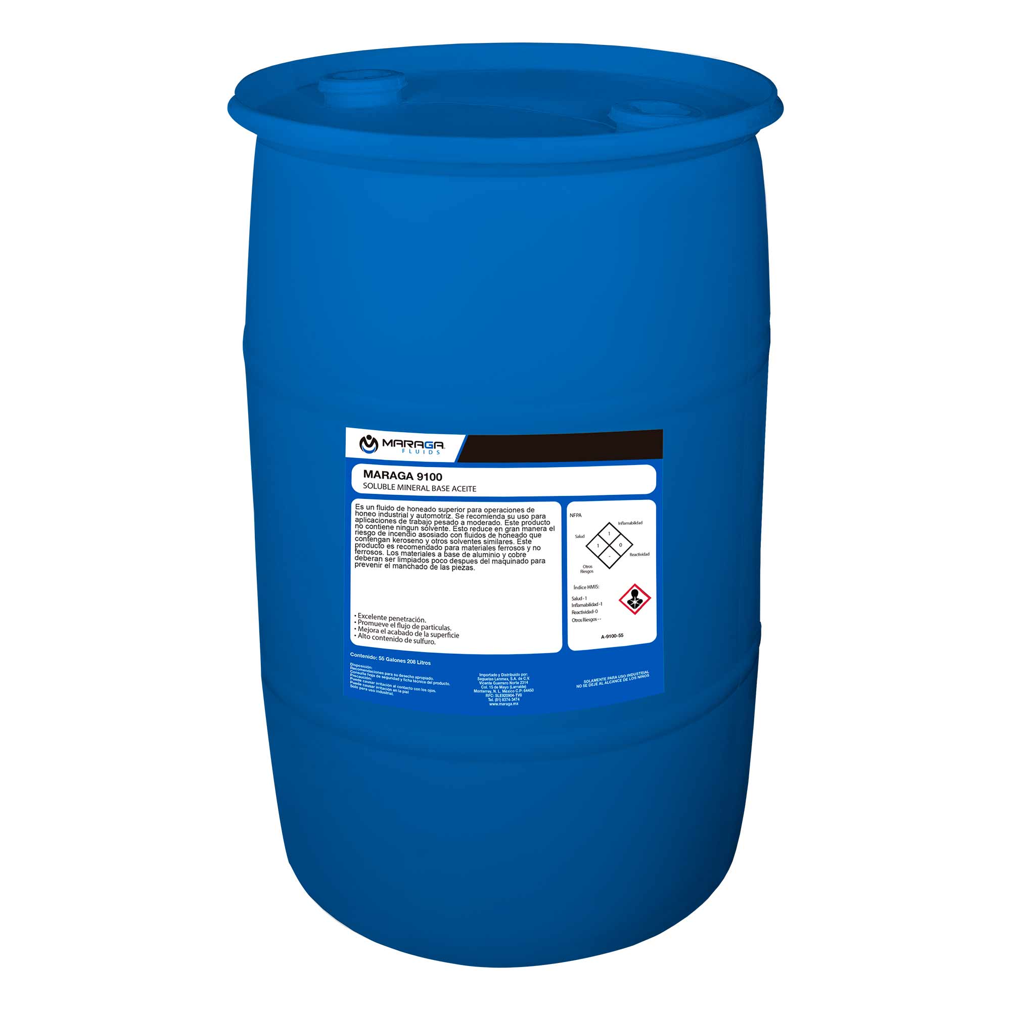 Refrigerante Mineral Base Aceite 9100 55 Galones Maraga