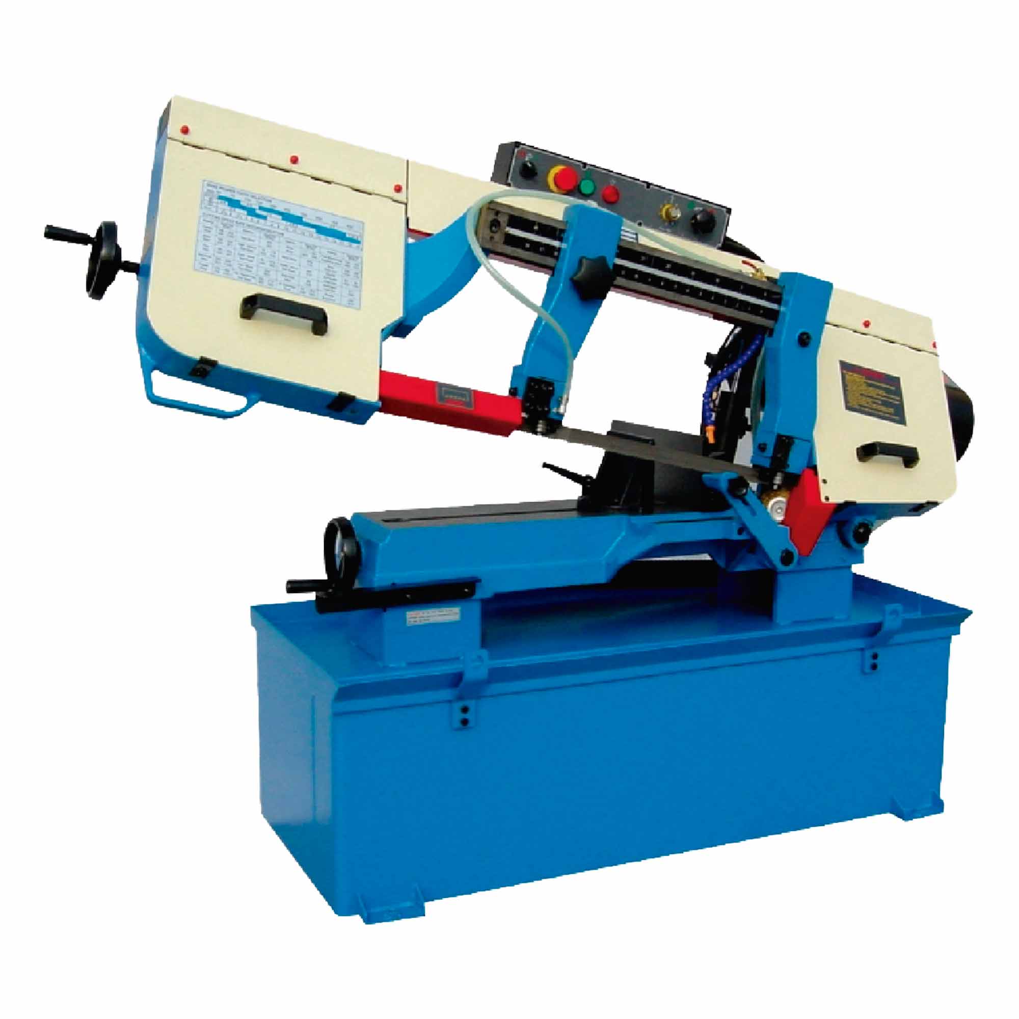 Máquina Sierra Cinta Pivote de 10"