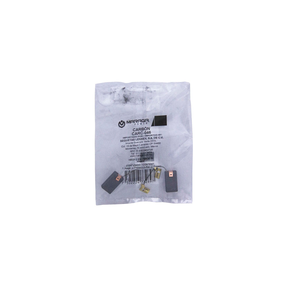 Carbones Nacionales para Martillo Rompedor Bosch 11219EVS 1 617 014 122 Juego con 2 piezas