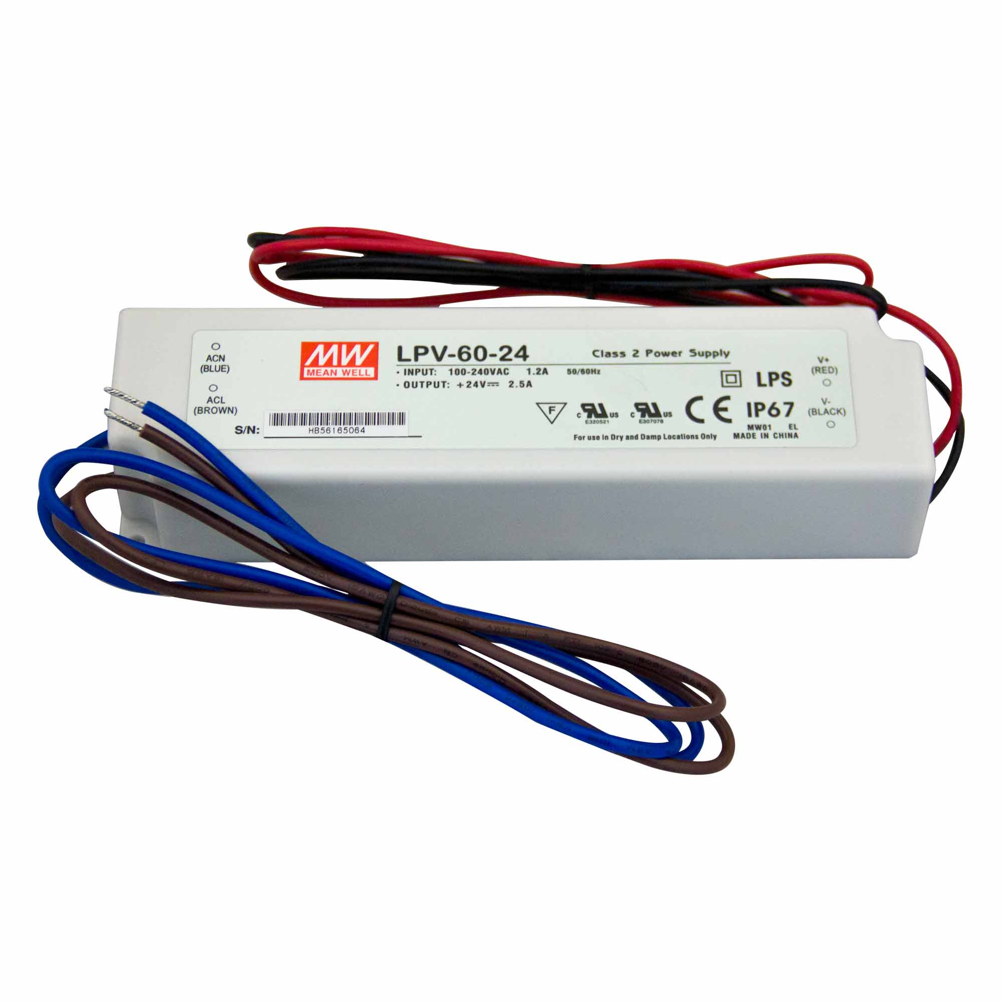Unidad de Entrada de 230V/24VDC y 60W