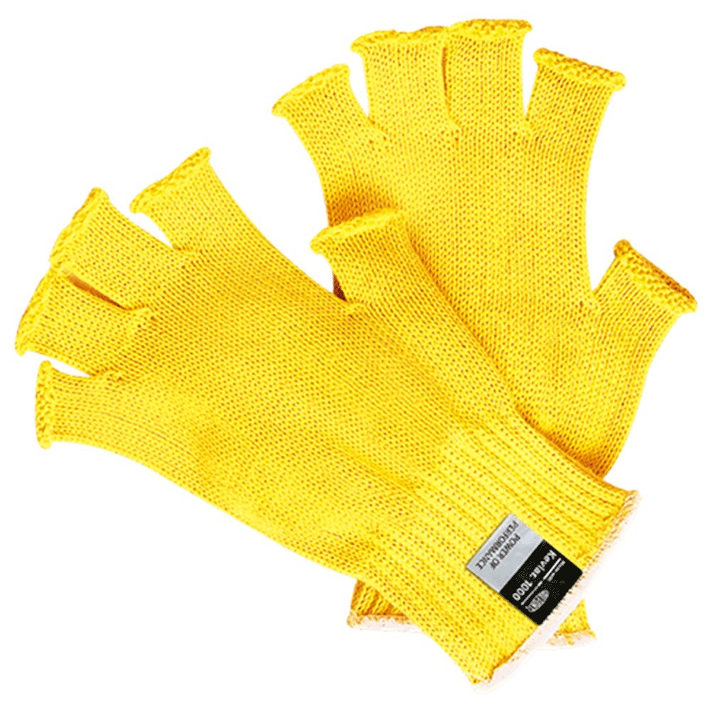 Guante Resistente a la Abrasióncalibre 7 de Dupont Kevlar Amarillo T-L MCR 9373