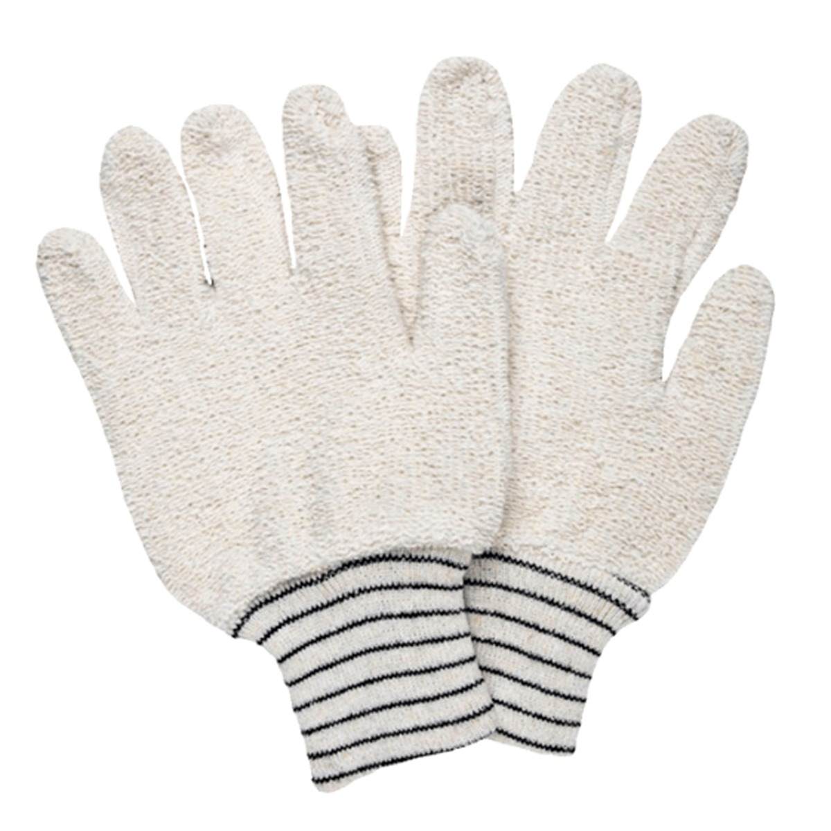 Guante Uso General de Algodón y Poliéster Blanco T-S MCR 9402K